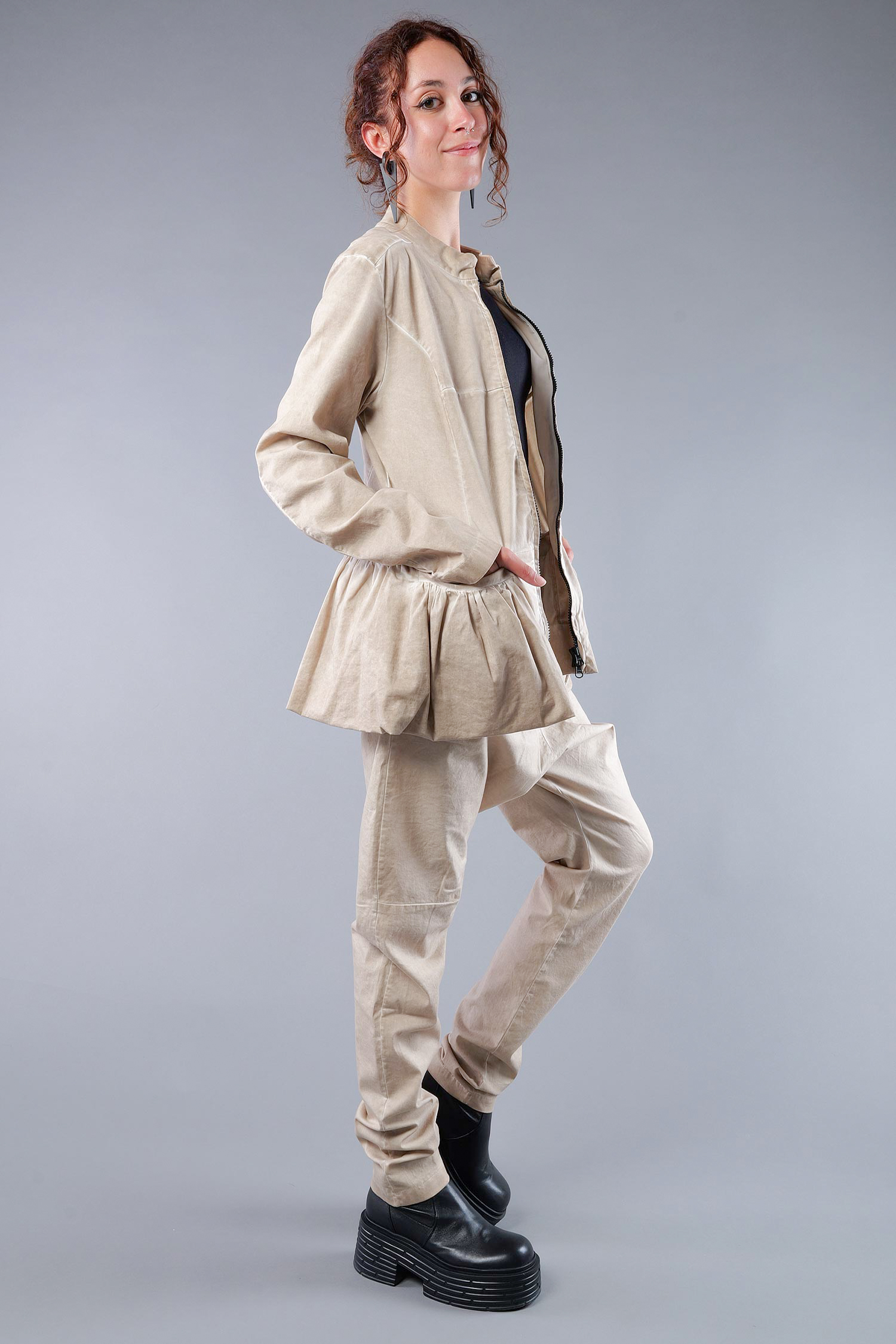 Stretch-Blazerjacke - Desert - 8074