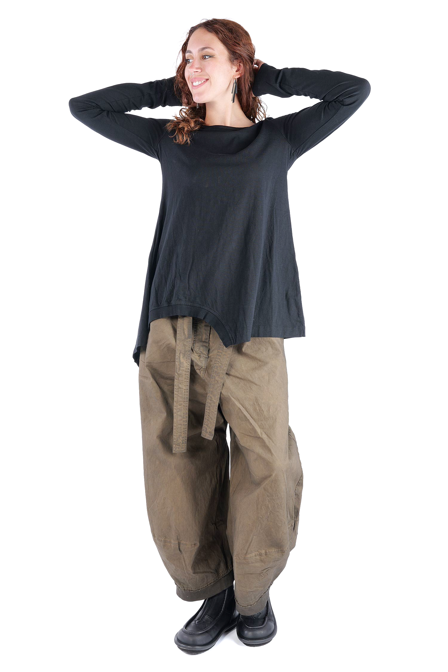 A-Linien Pullover - Schwarz - 2263640512