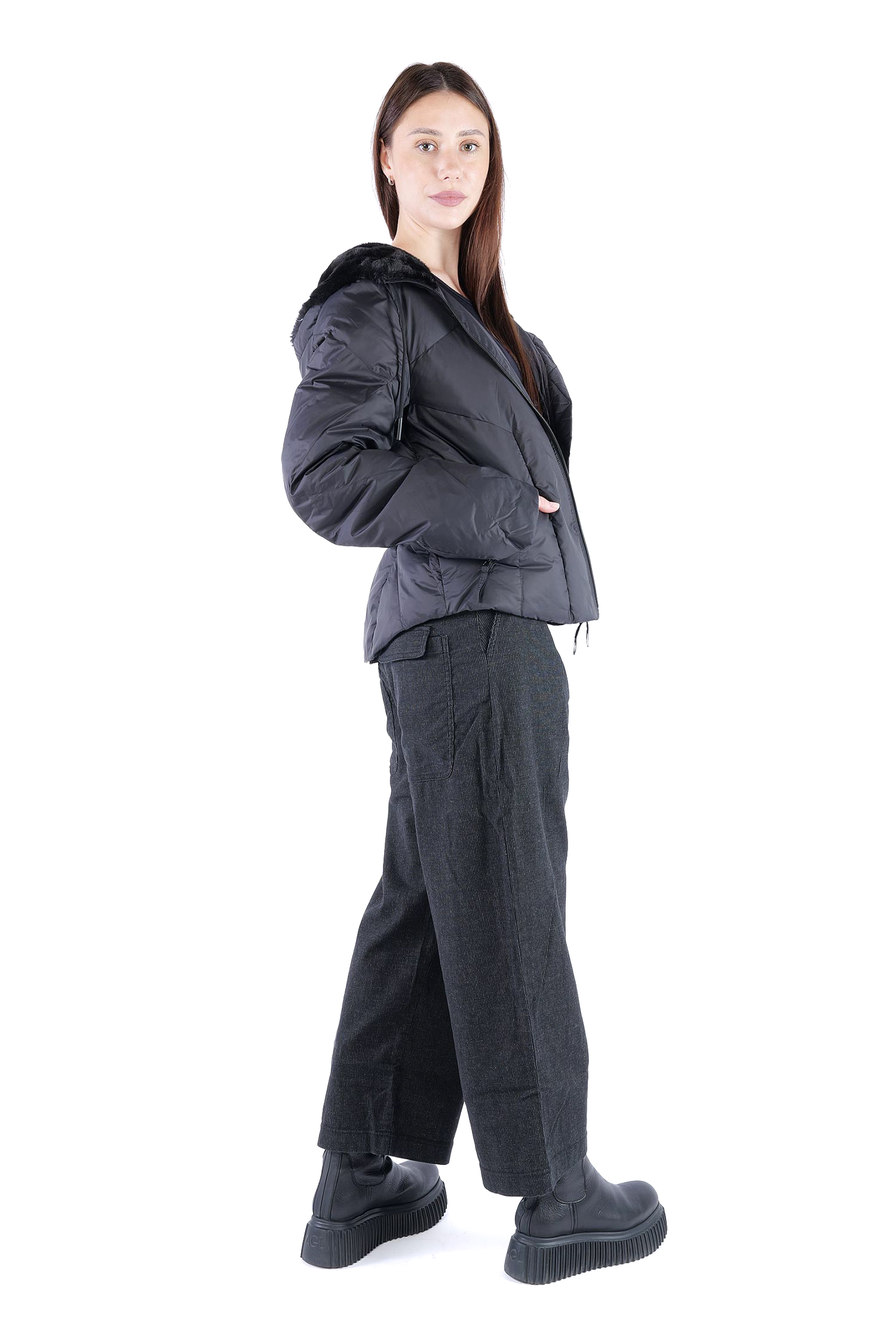 Winterjacke - Schwarz - 2263211113