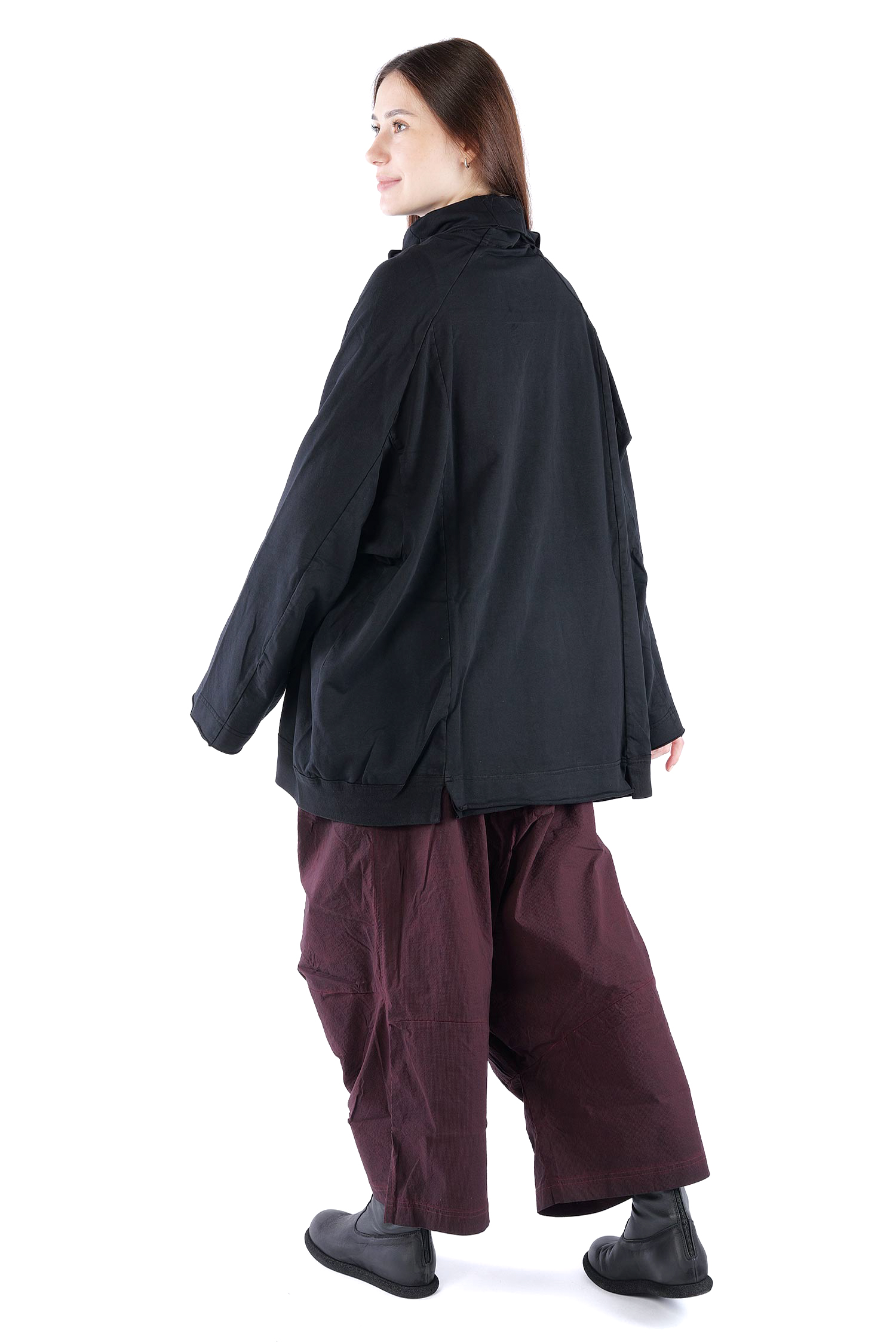 Oversized sweat pullover - Black - 2261280505