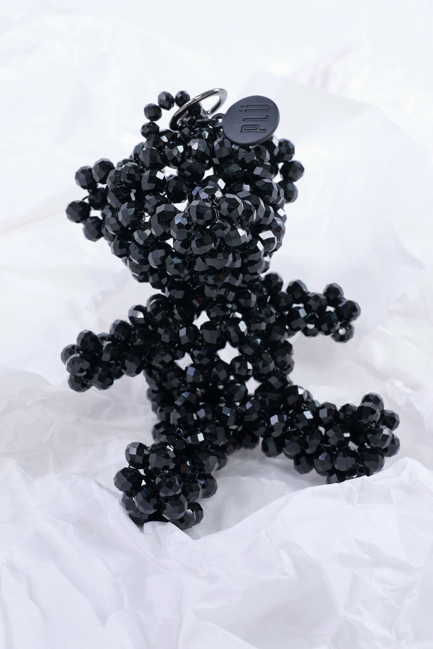 Großer Teddy Charm - Schwarz - 1302