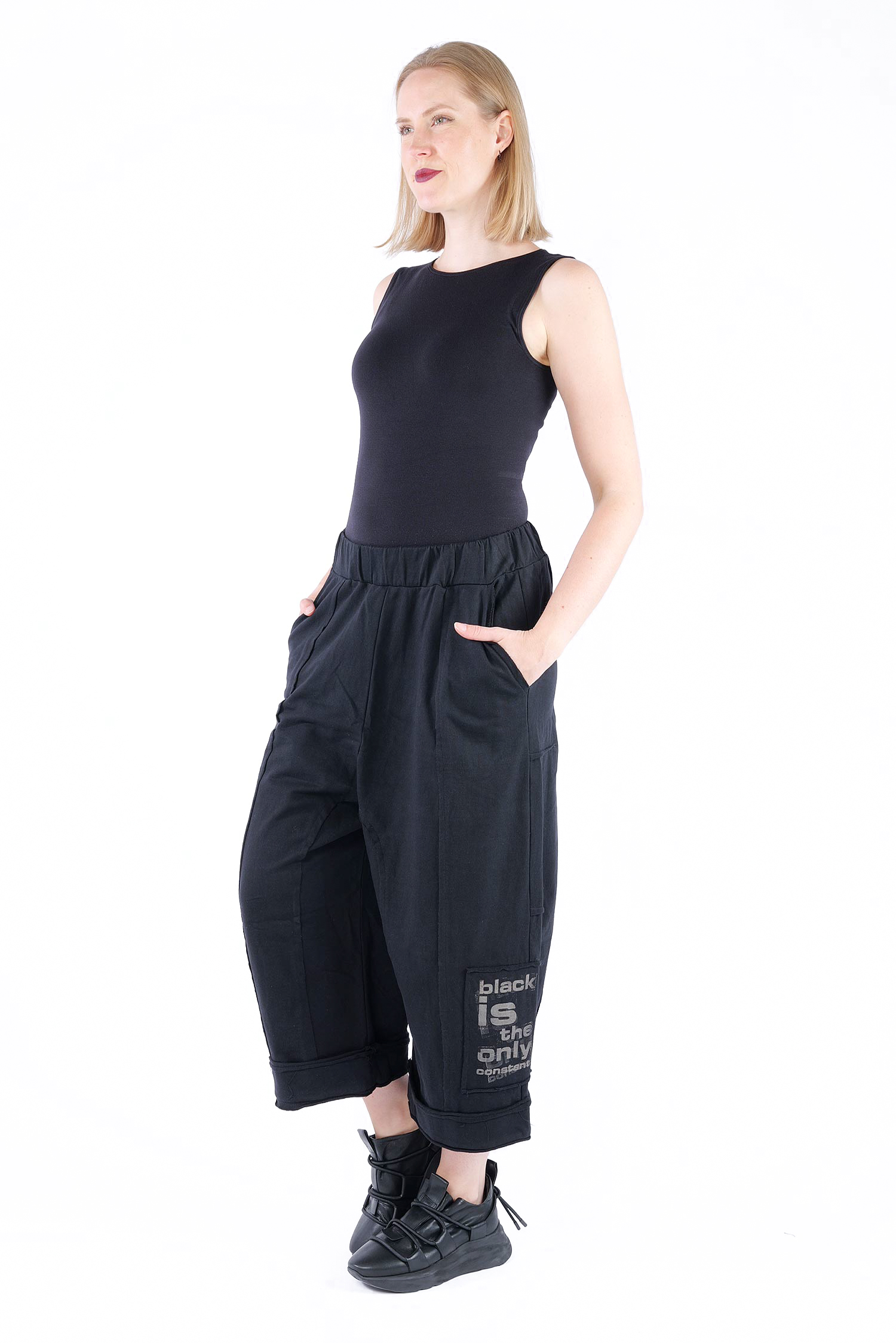Sweat Hose - Schwarz - Kanao