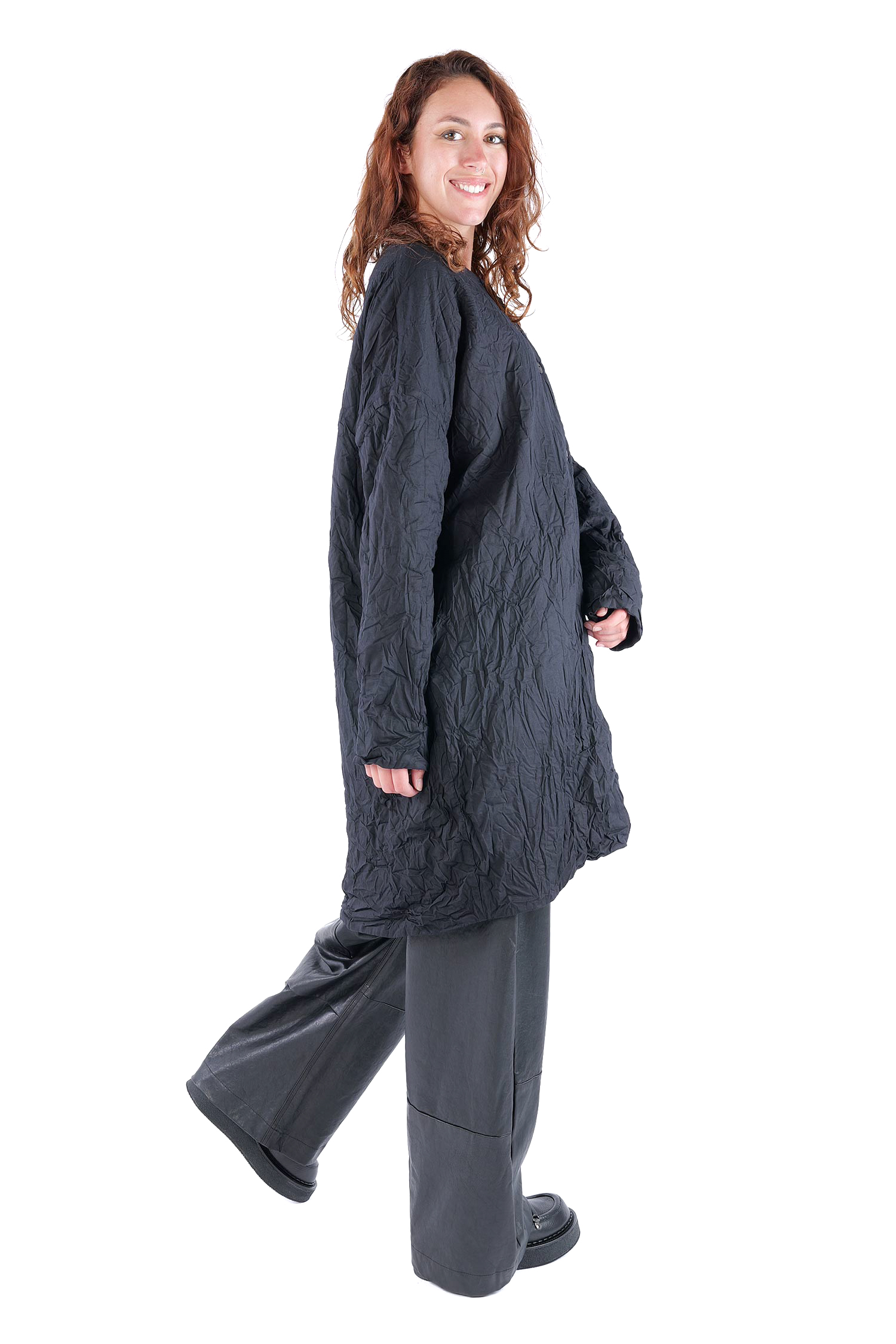 Oversize Jacke - Schwarz - Minebare