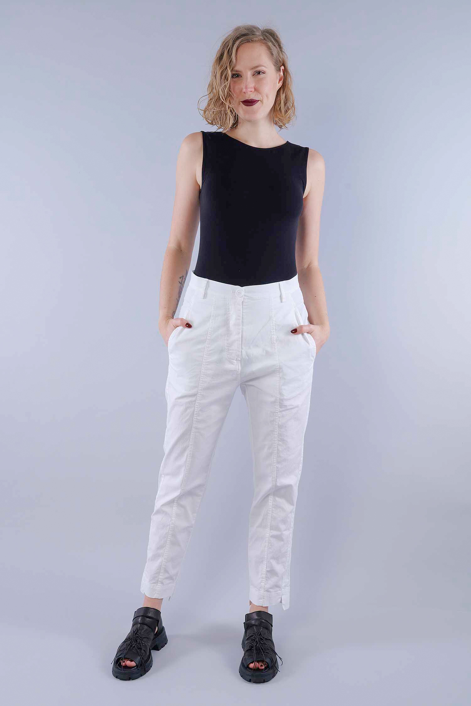 Casual pants - Offwhite - 1263490105