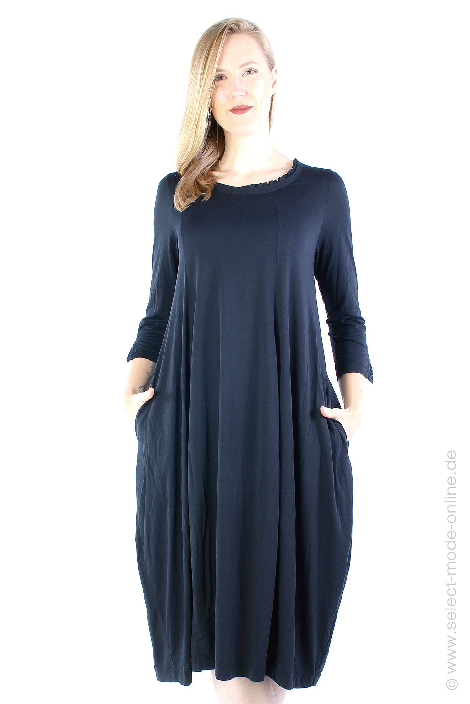 Jersey Kleid - schwarz - 2233260904