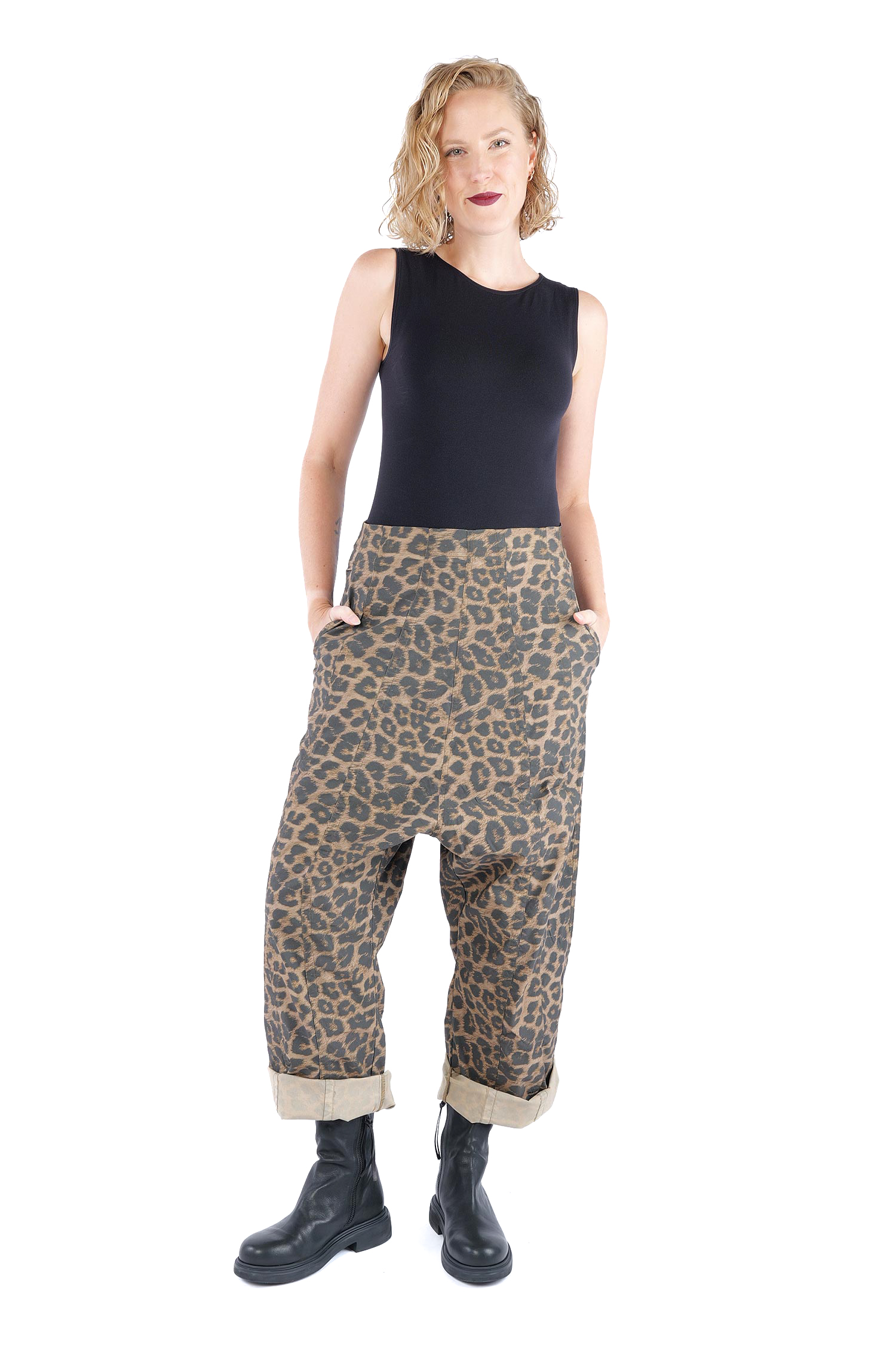 Weite Stretchhose - Leo cloud - 2261390106