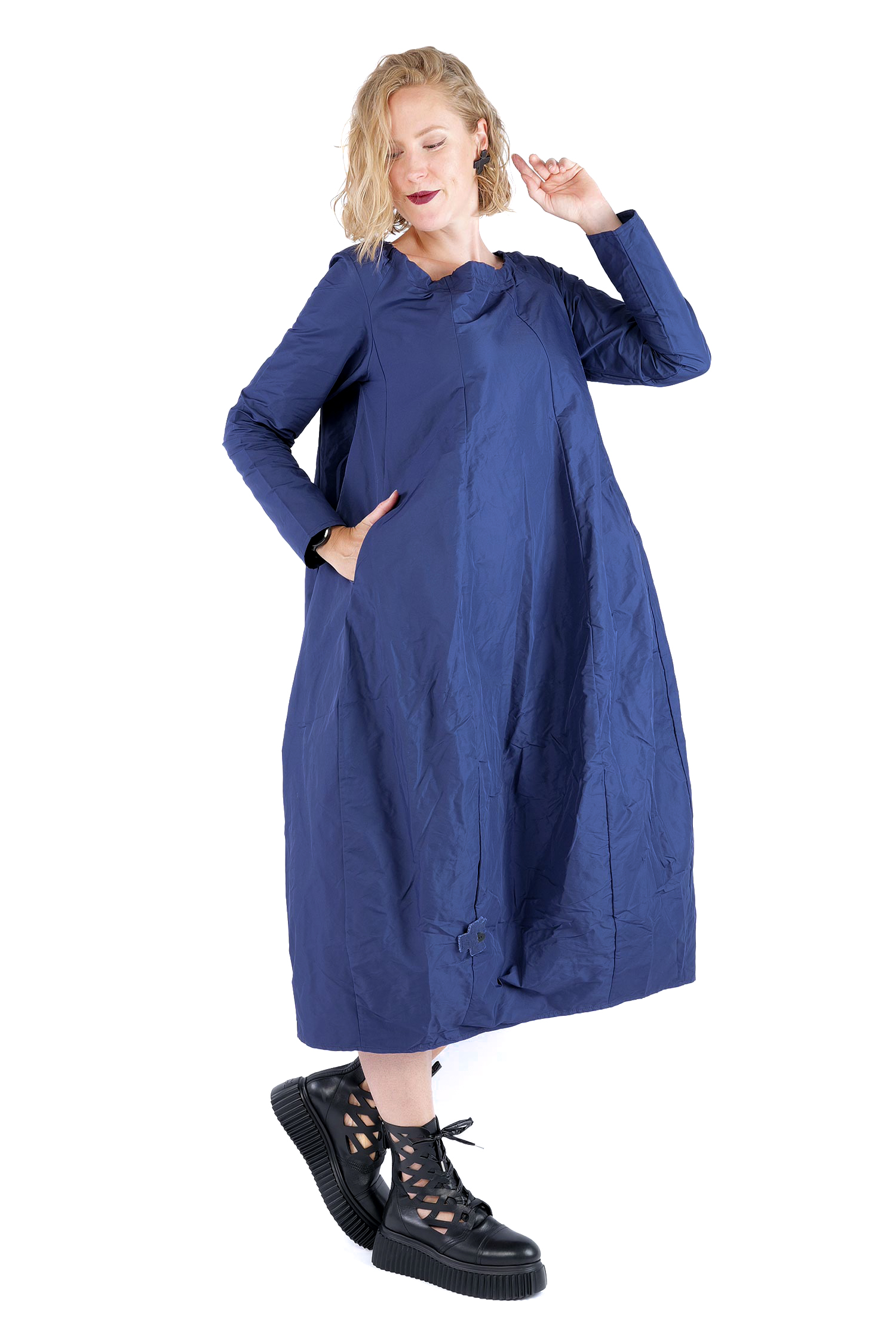 Taftkleid - Ocean - 1165