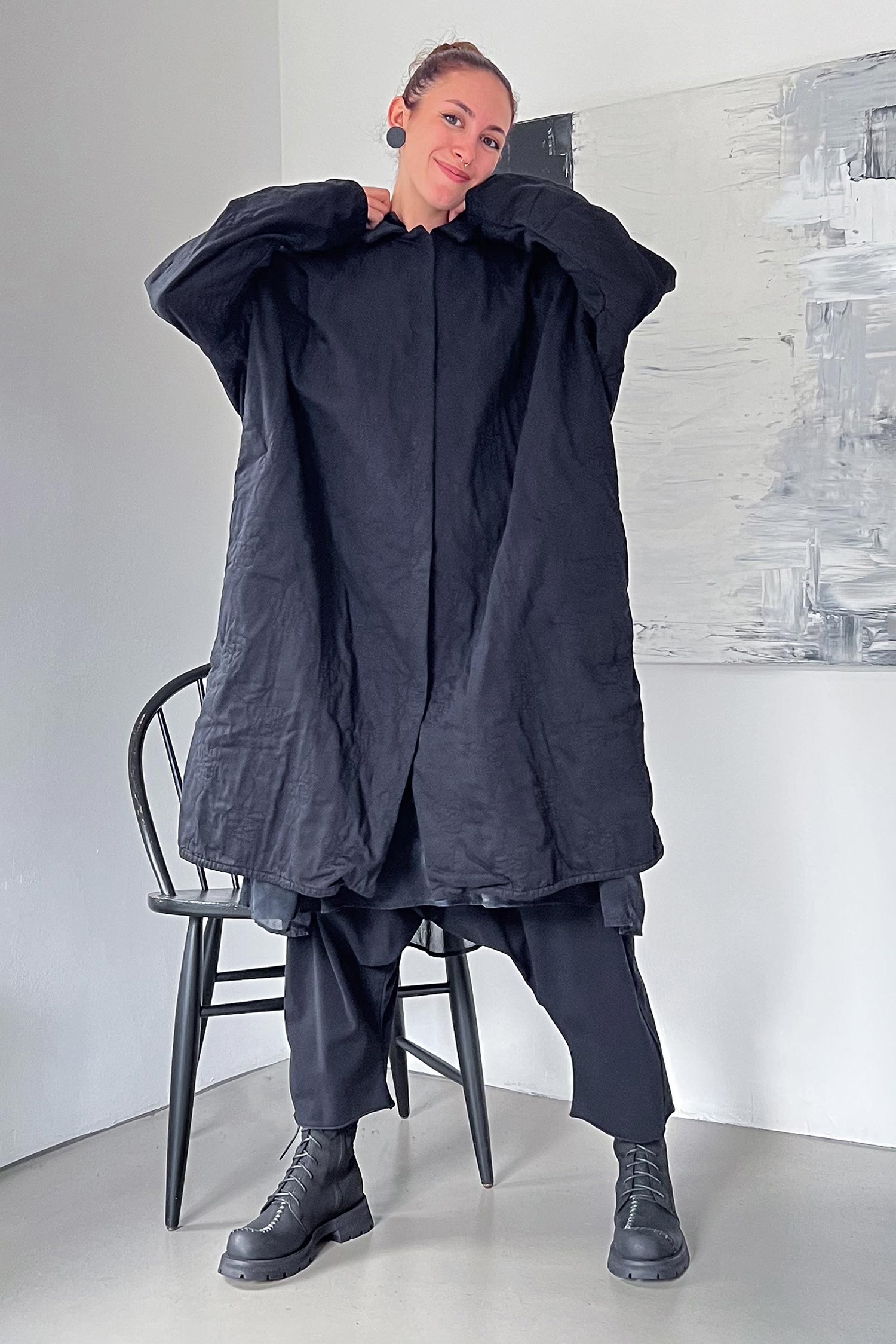Quilted coat - Black - Privatroh