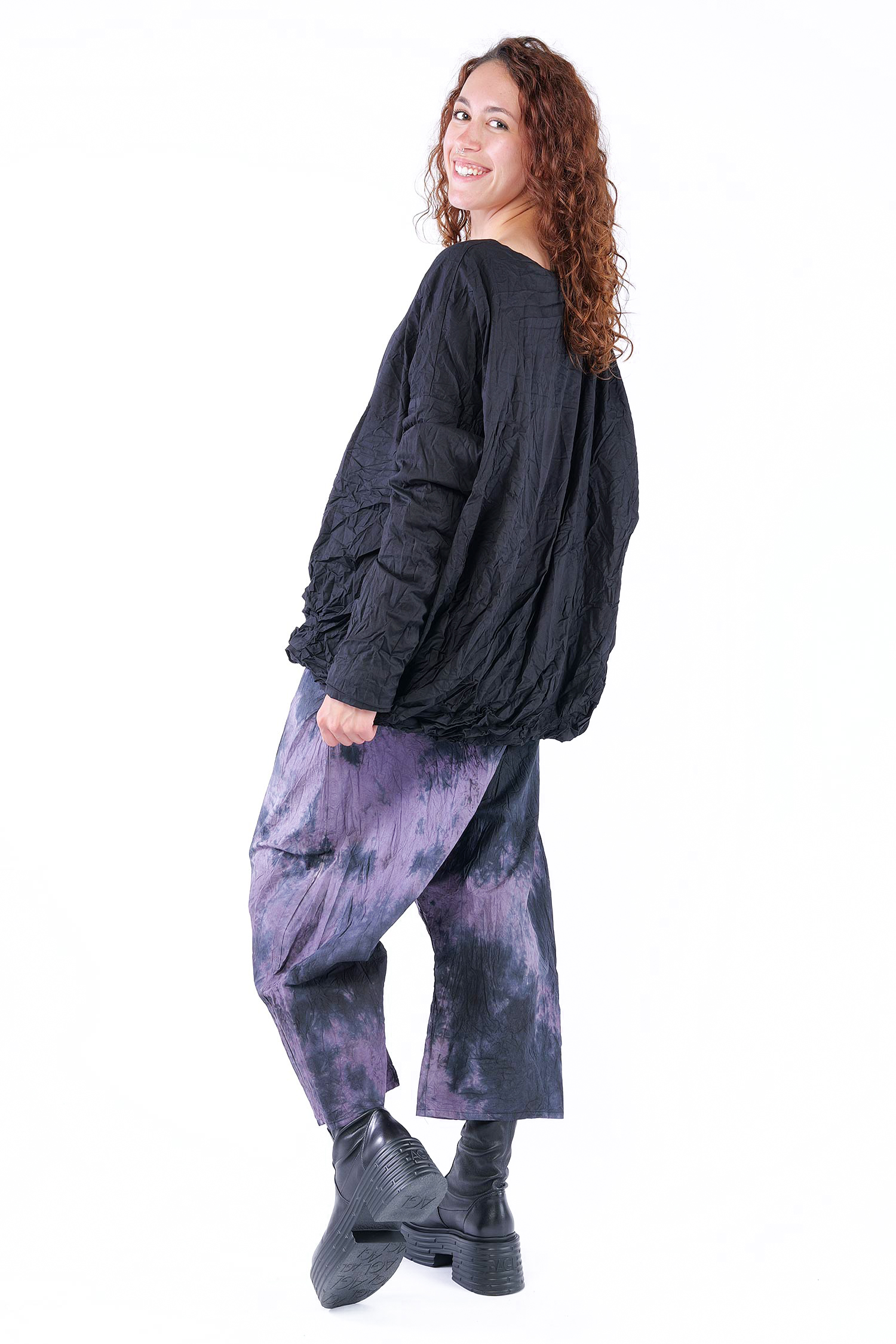 Oversize Pullover - Schwarz - Wundklar