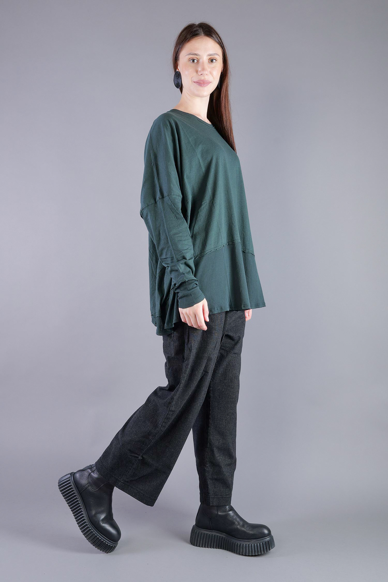 Oversize Tunika - Forest - 2263330503