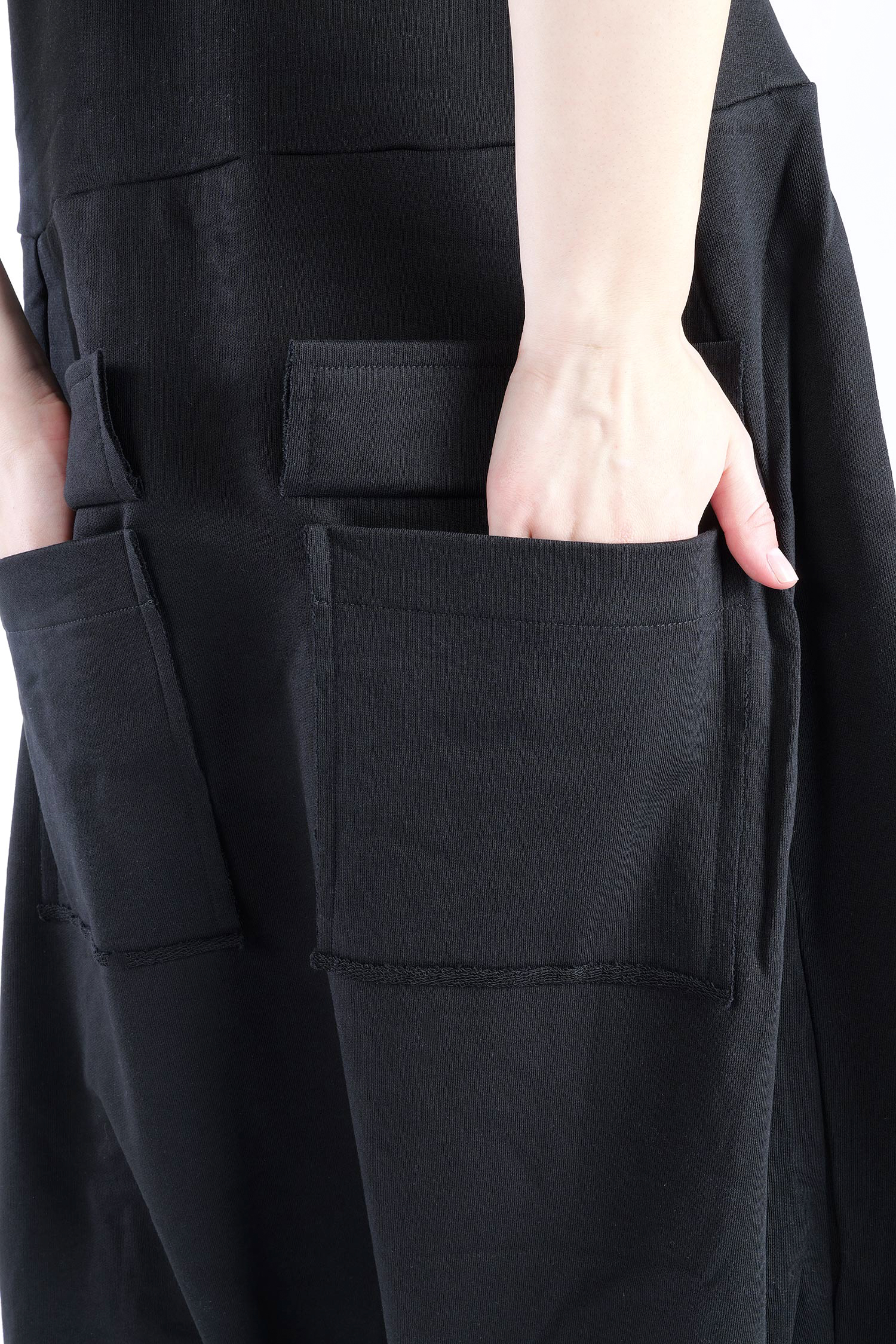 Sweatoverall - Schwarz - 10040