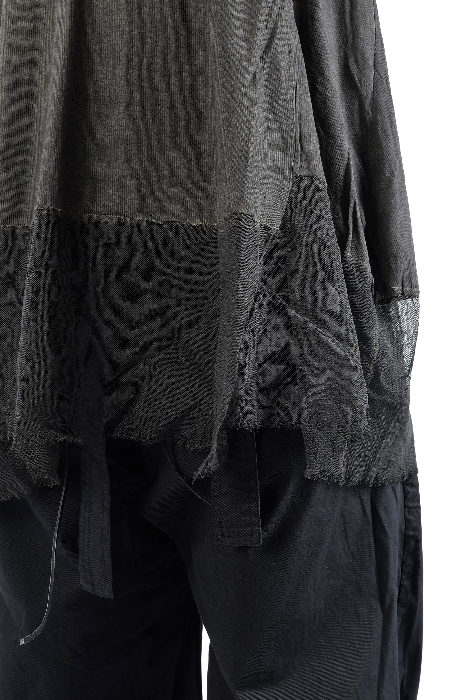 Rippjersey Tunika - Black cloud - 2262340904