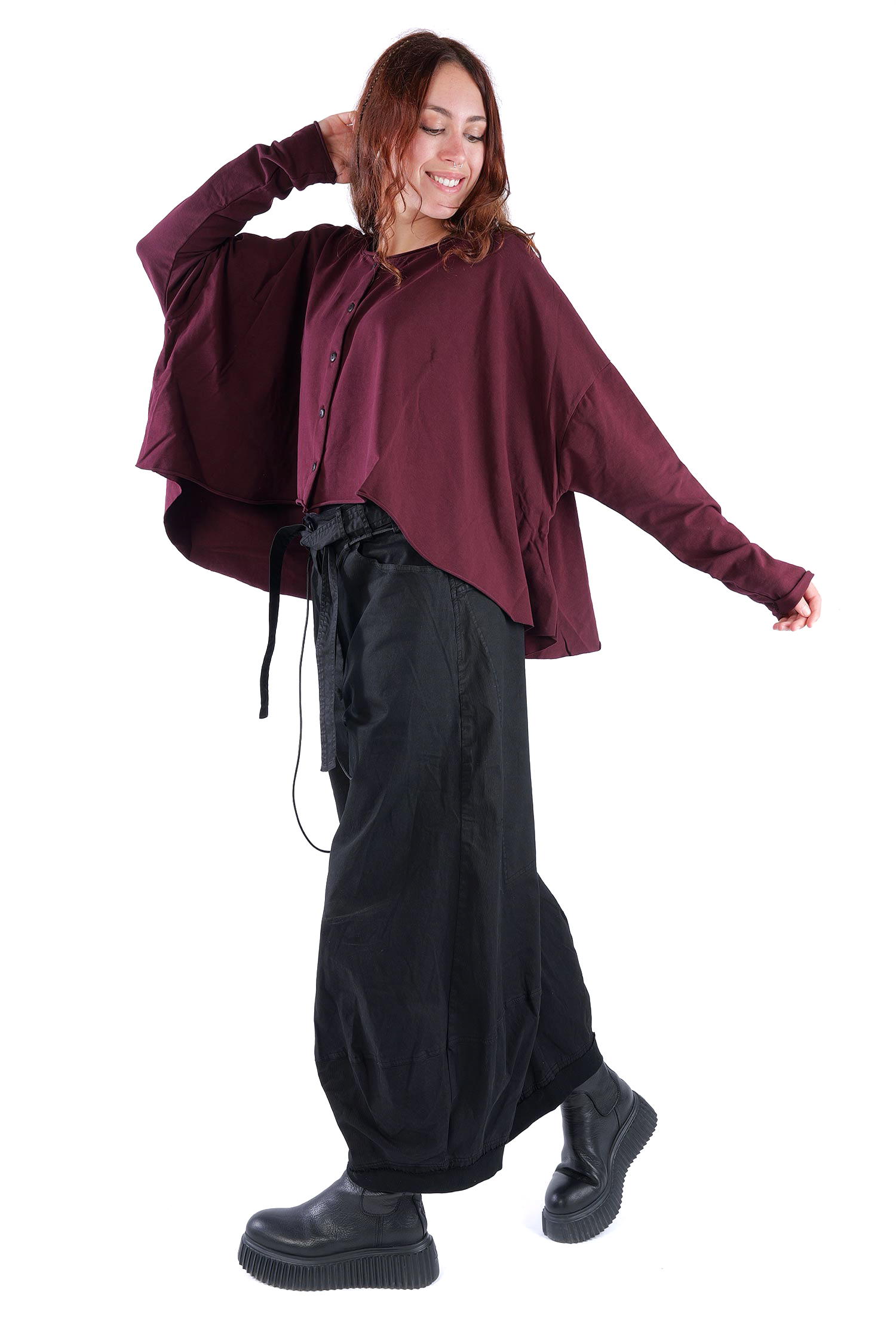 Oversize Jersey Jacke - Hildegard - Soulviel