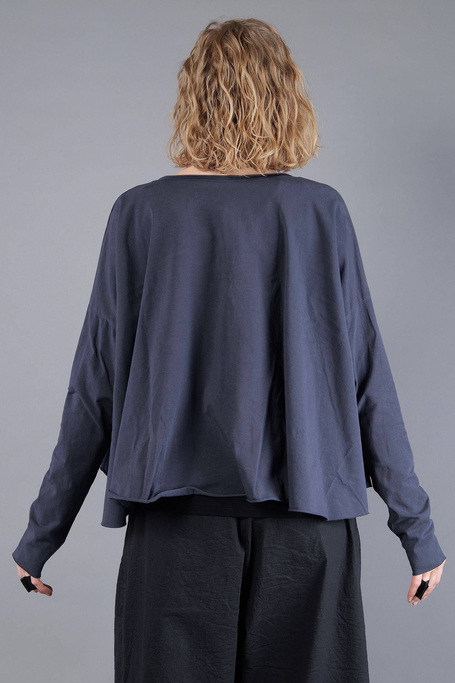 Oversize Jerseyjacke - Satt - Soulviel