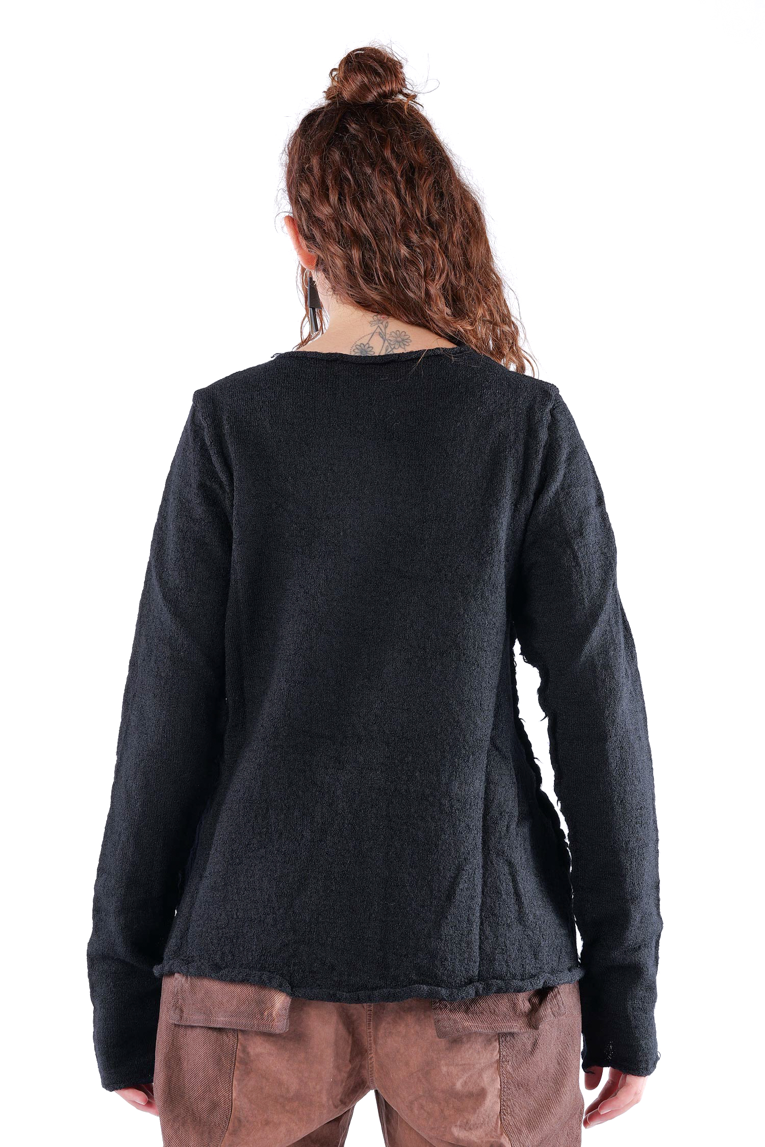 Wollpullover - Schwarz - 2263890703