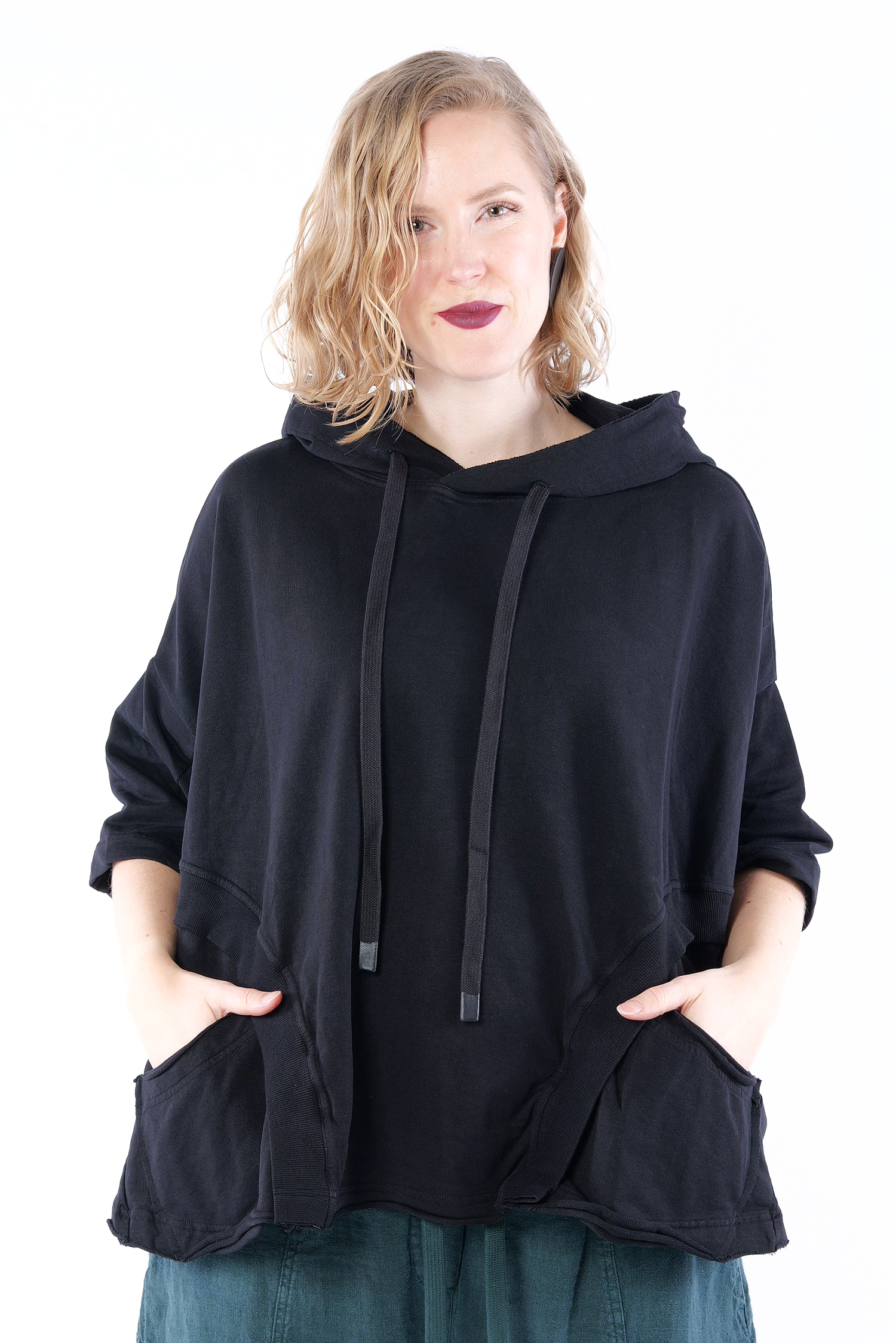 Oversize Sweatshirt - Schwarz - 1263250508