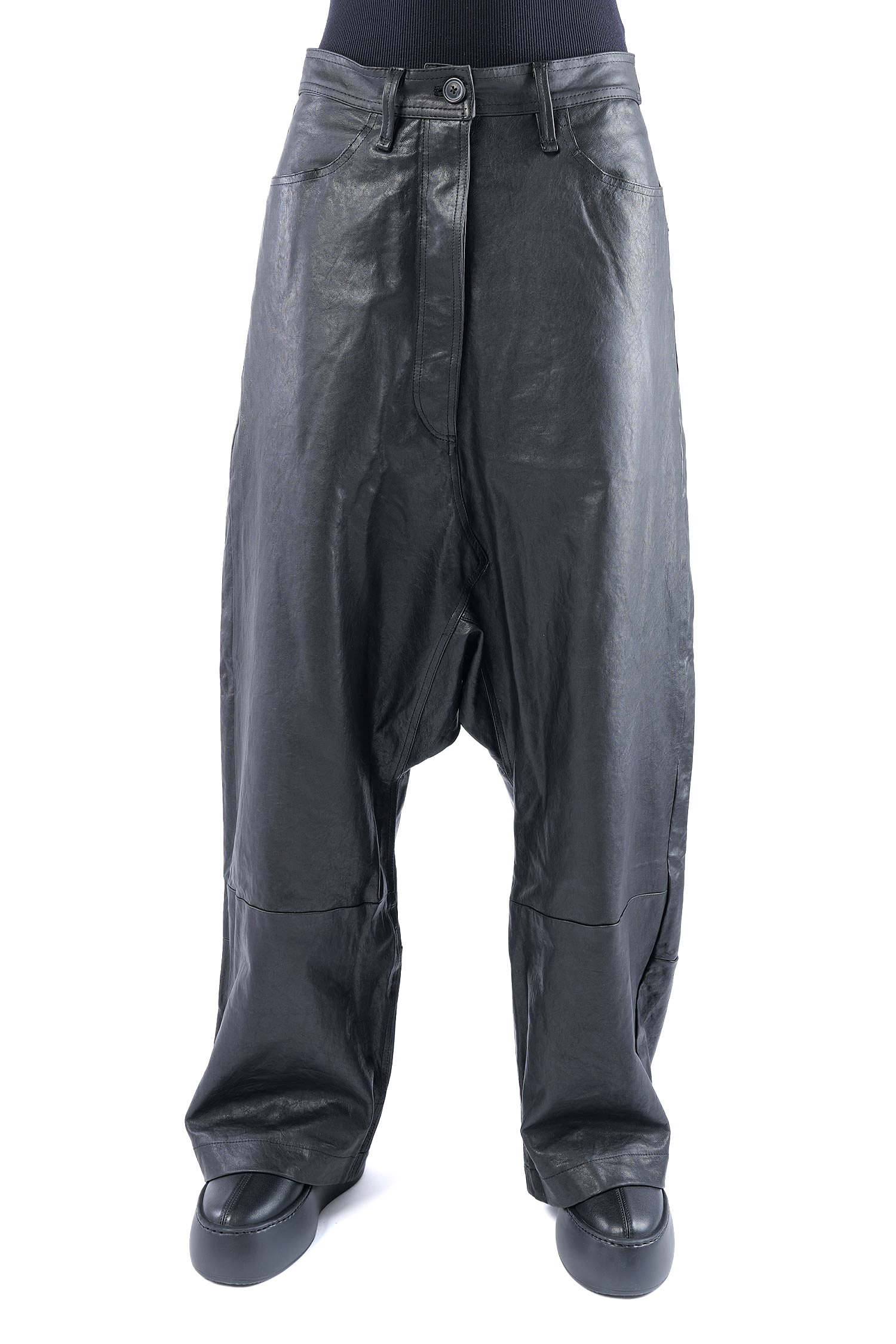 Lederhose - Schwarz - 2262480105