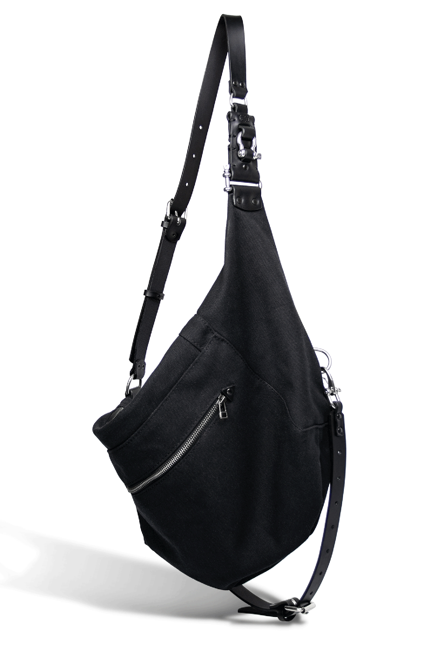 Canvas shoulder bag - black - Mitae Canvas