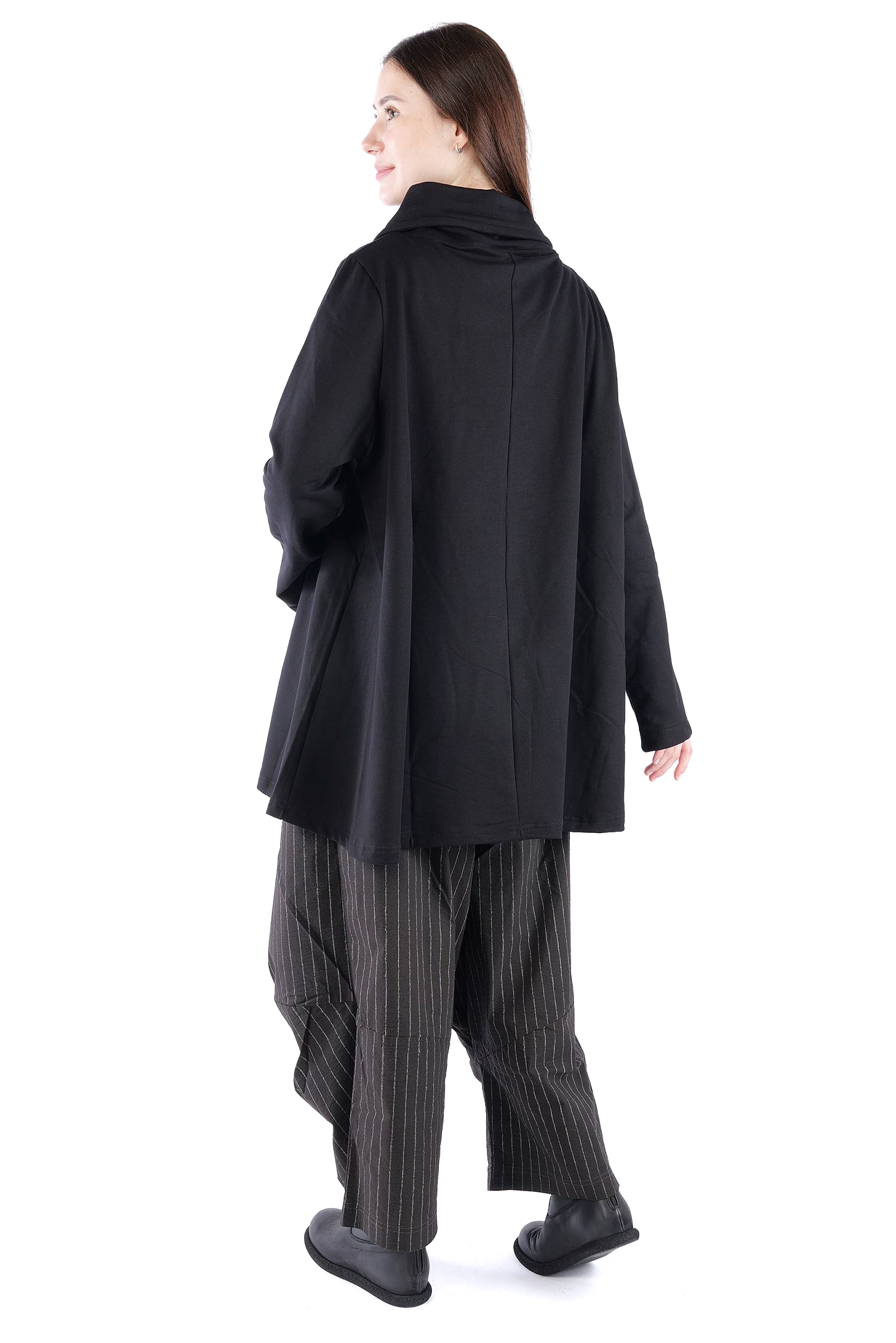 Sweatpullover - Schwarz - U1663-U