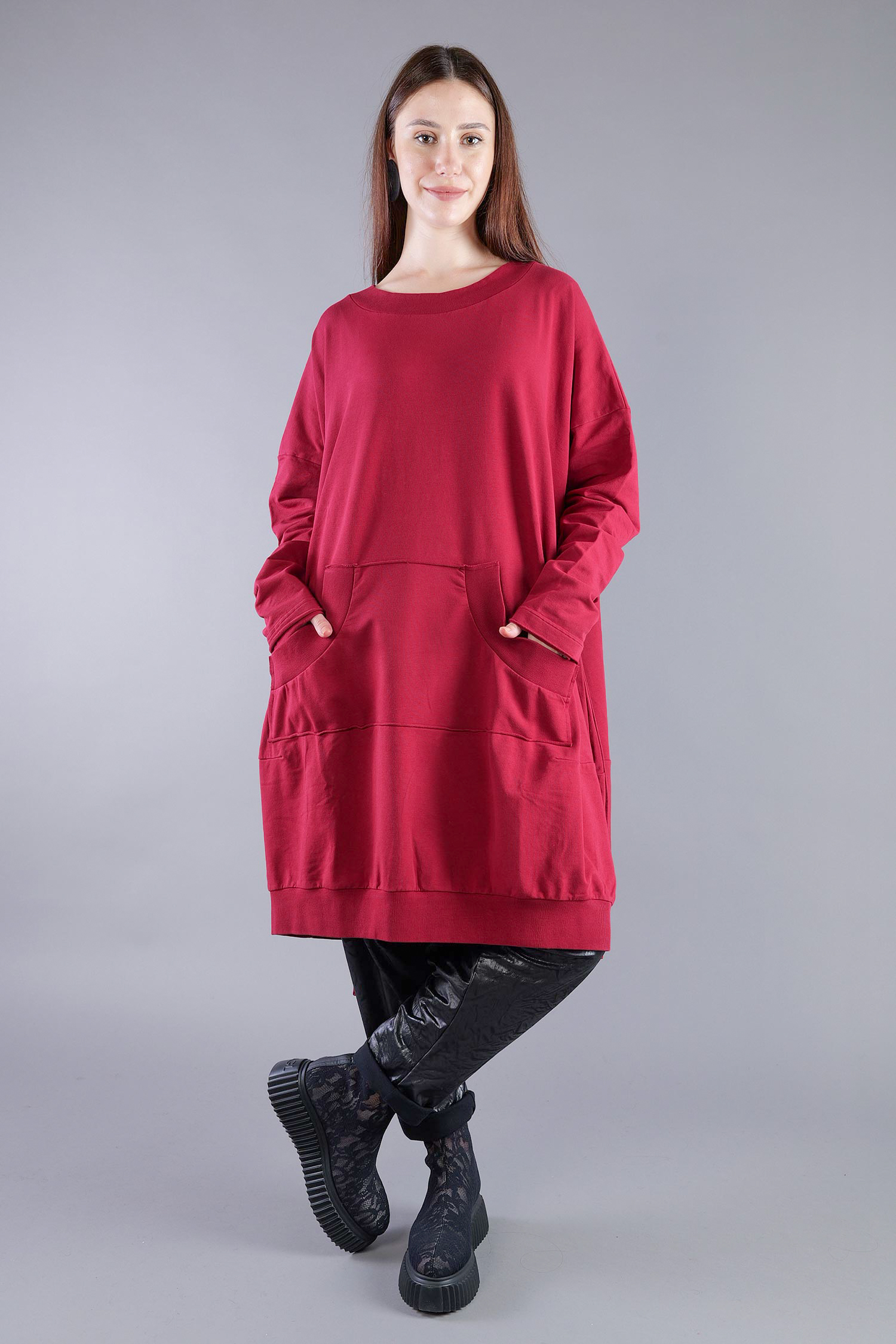 Sweattunika - Lava - 2263250907