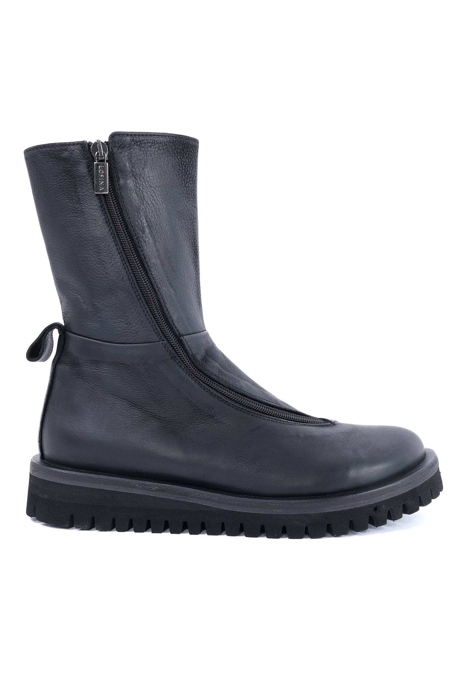 Leather boots - Black - 10781