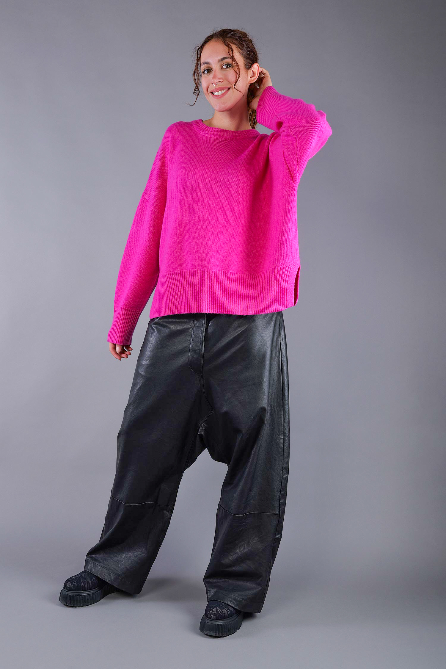 Kaschmir Pullover - Coral - 2465