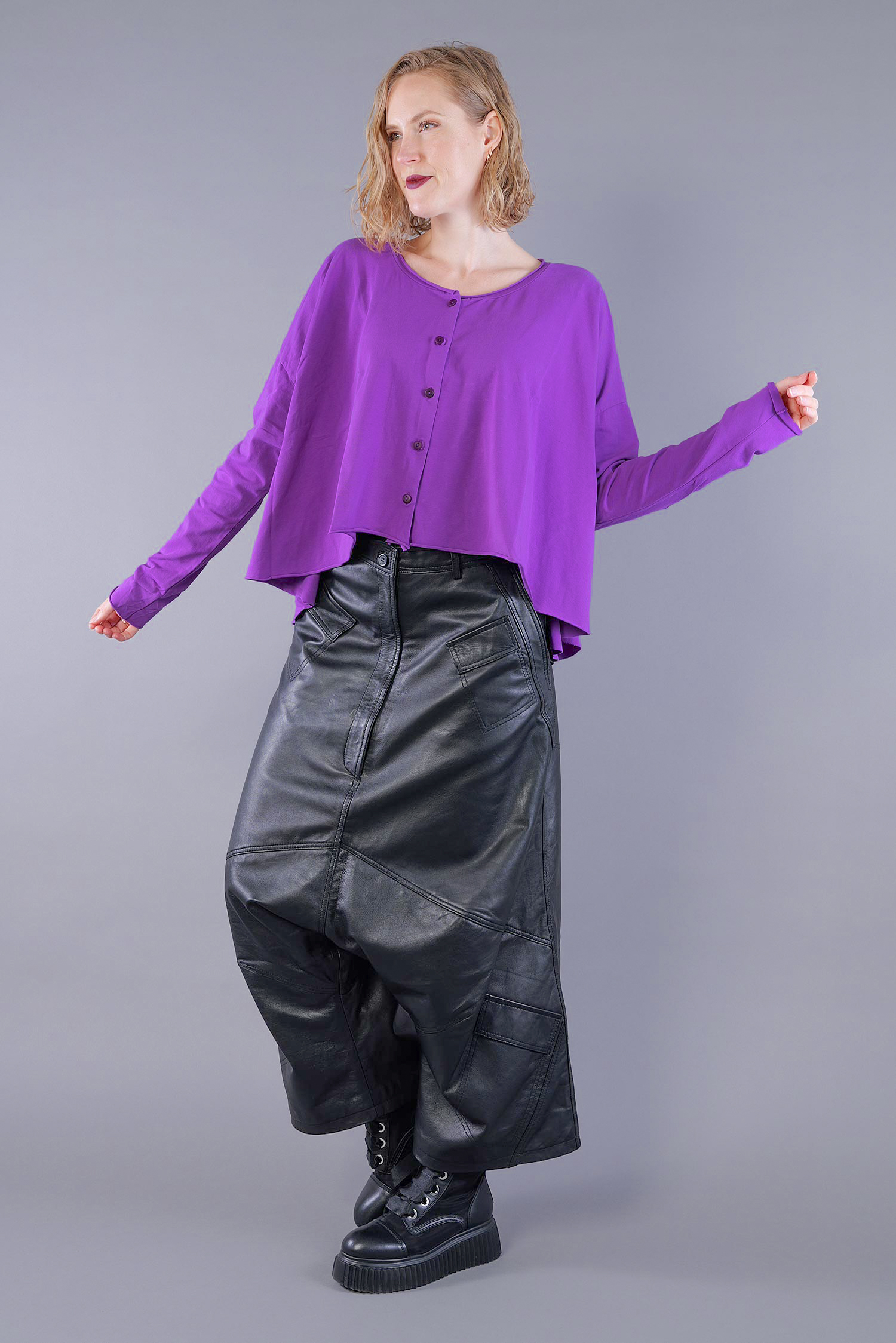 Oversize jersey jacket - Bischof - Soulviel