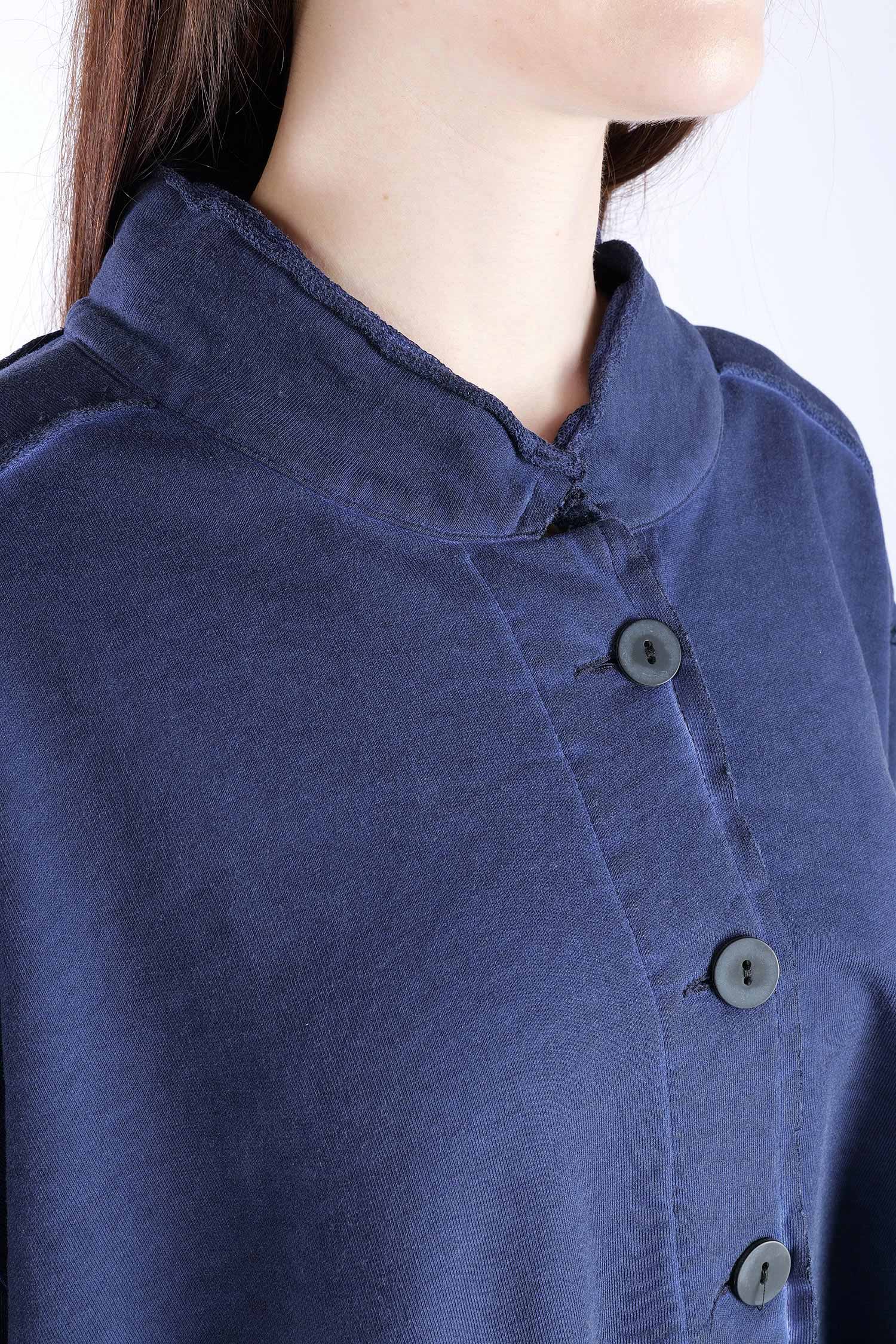 Oversize Sweatjacke - Ocean - 2129