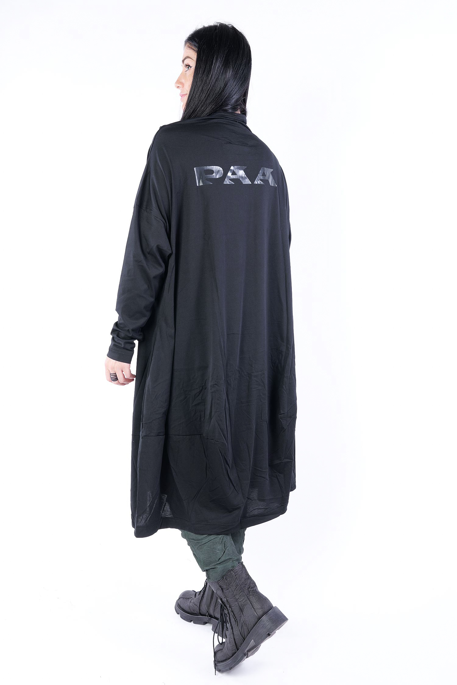 Oversize Kleid - Waikiki black print - 2252300906