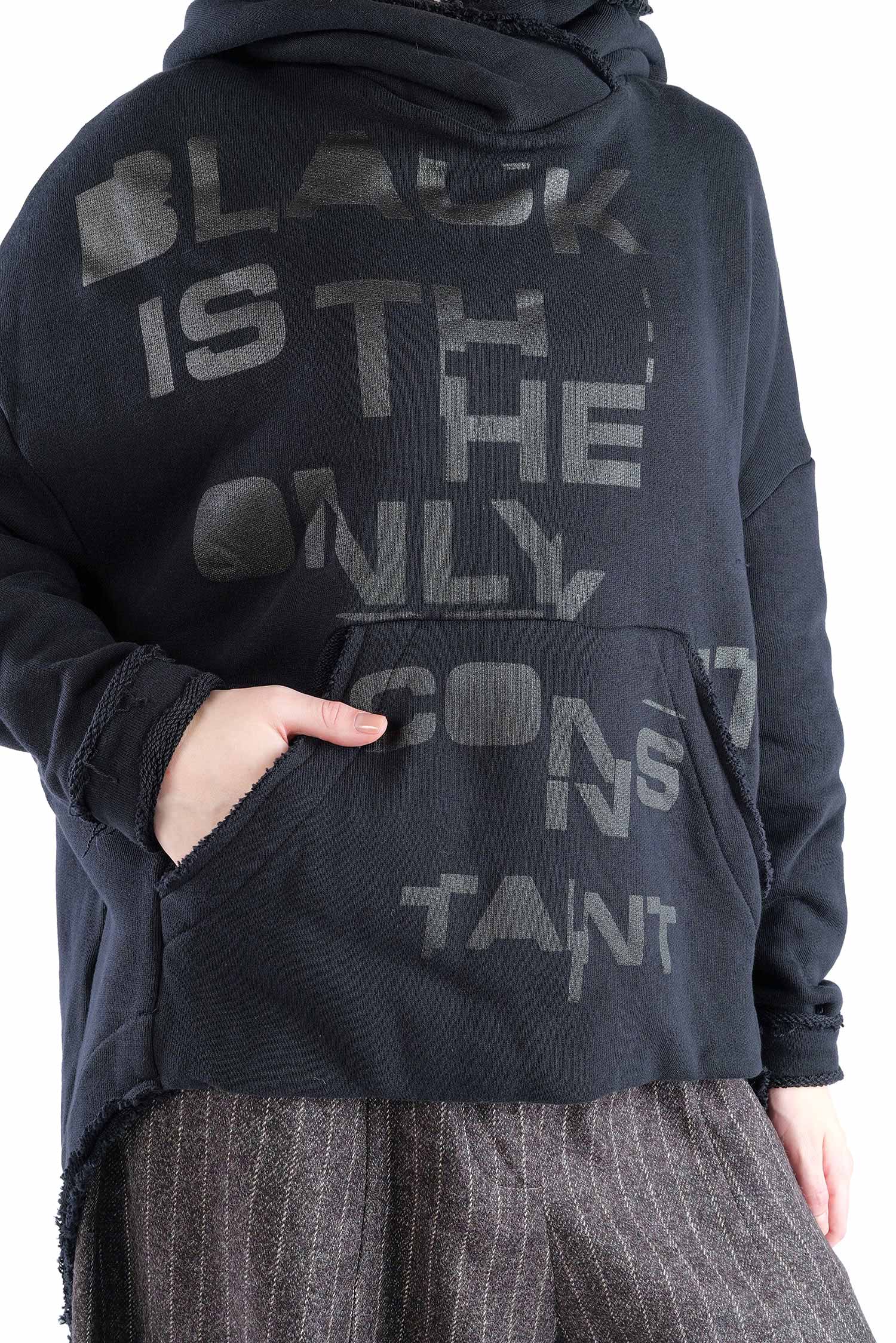 Sweat Hoodie - Schwarz - Ovina