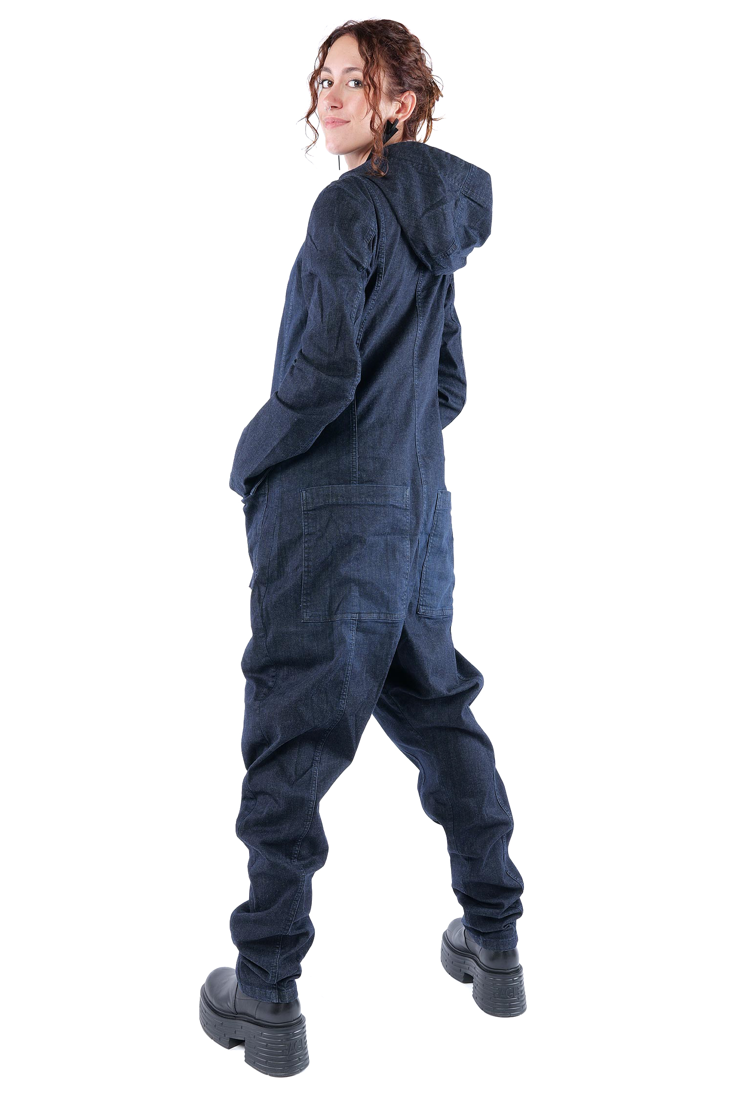 Jeansoverall - Darkblue - 10022