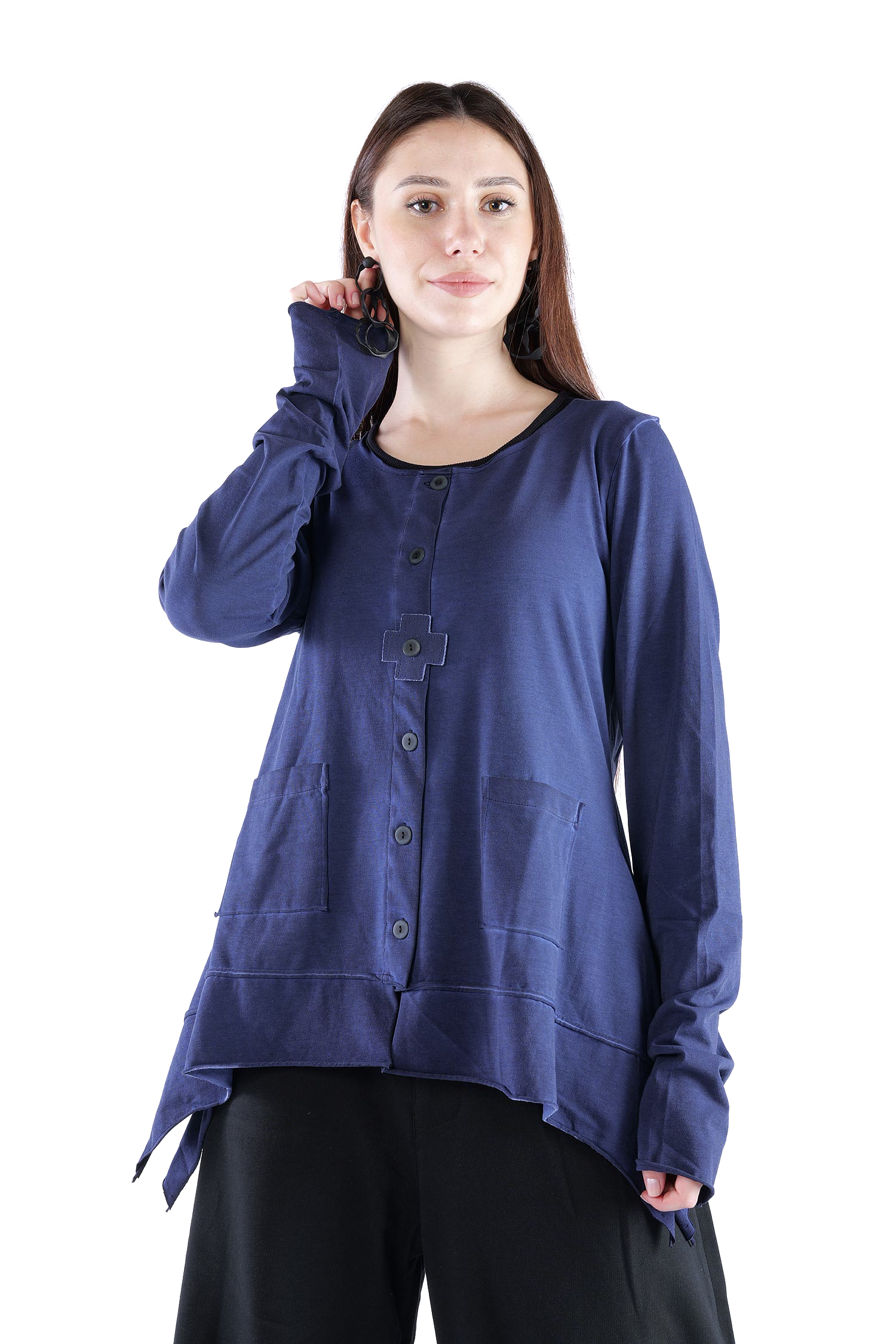 Jersey Jacke - Ocean - 2132