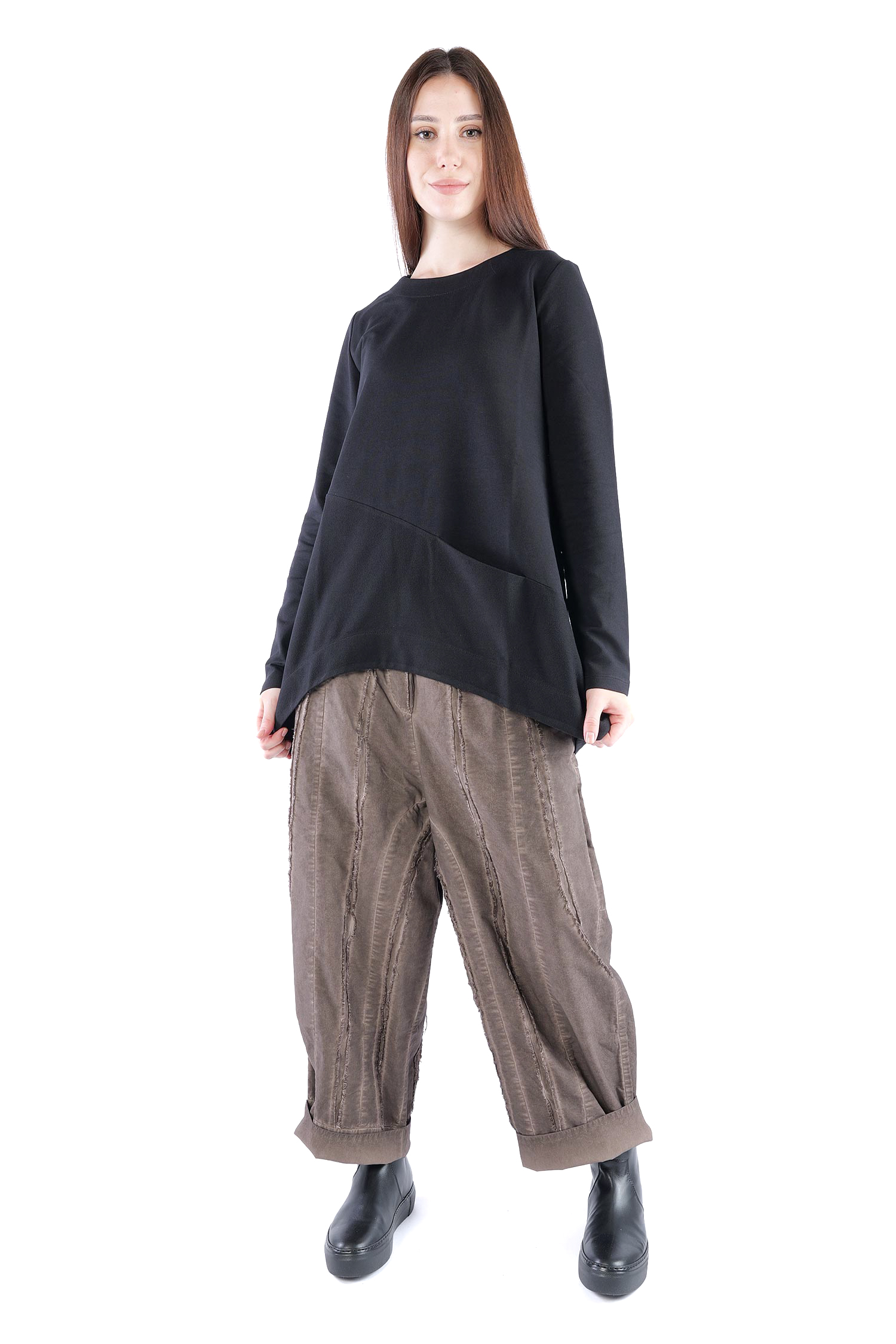 Sweatpullover - Schwarz - 26.2-KHF105