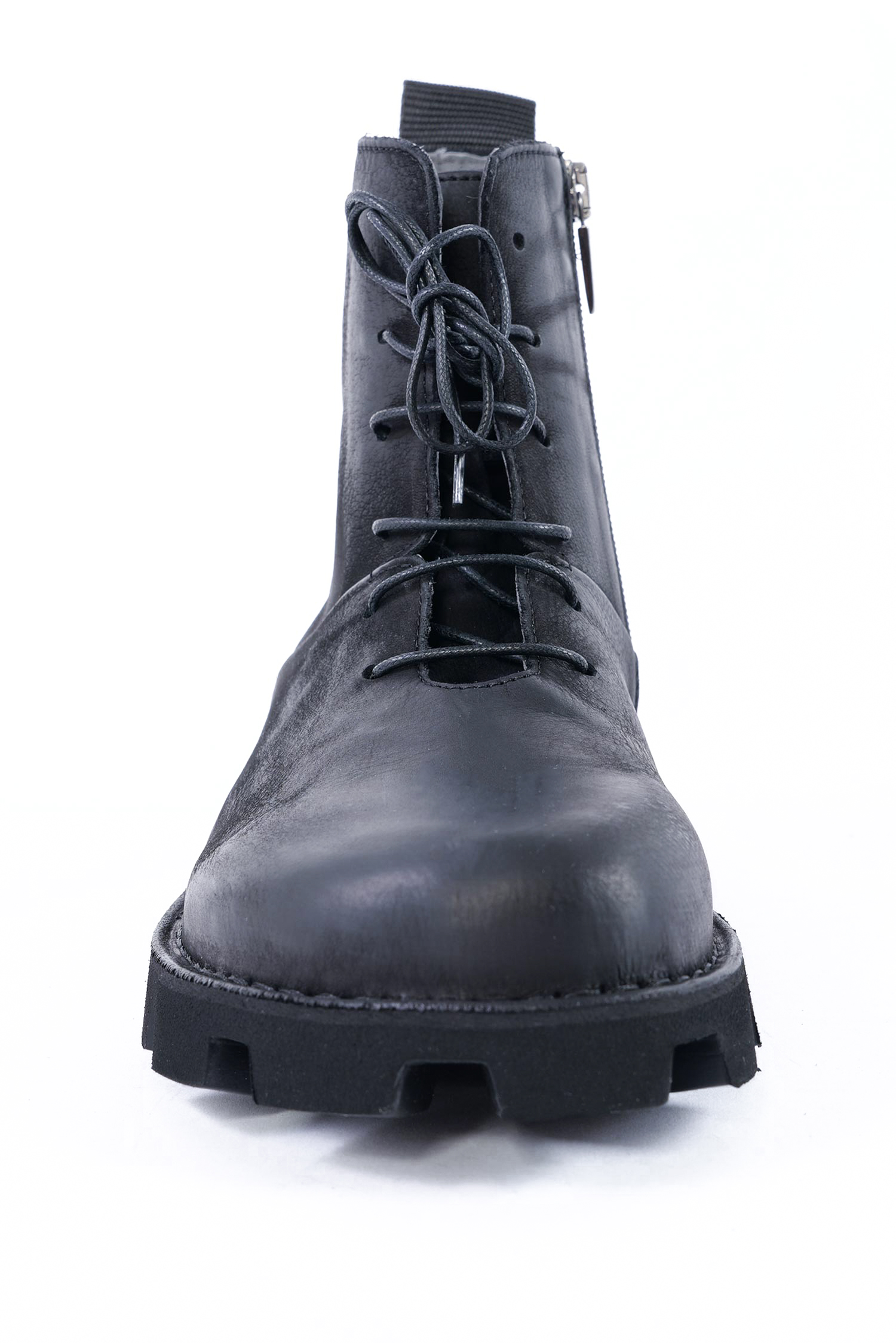 Leder Boots - Schwarz - 9231
