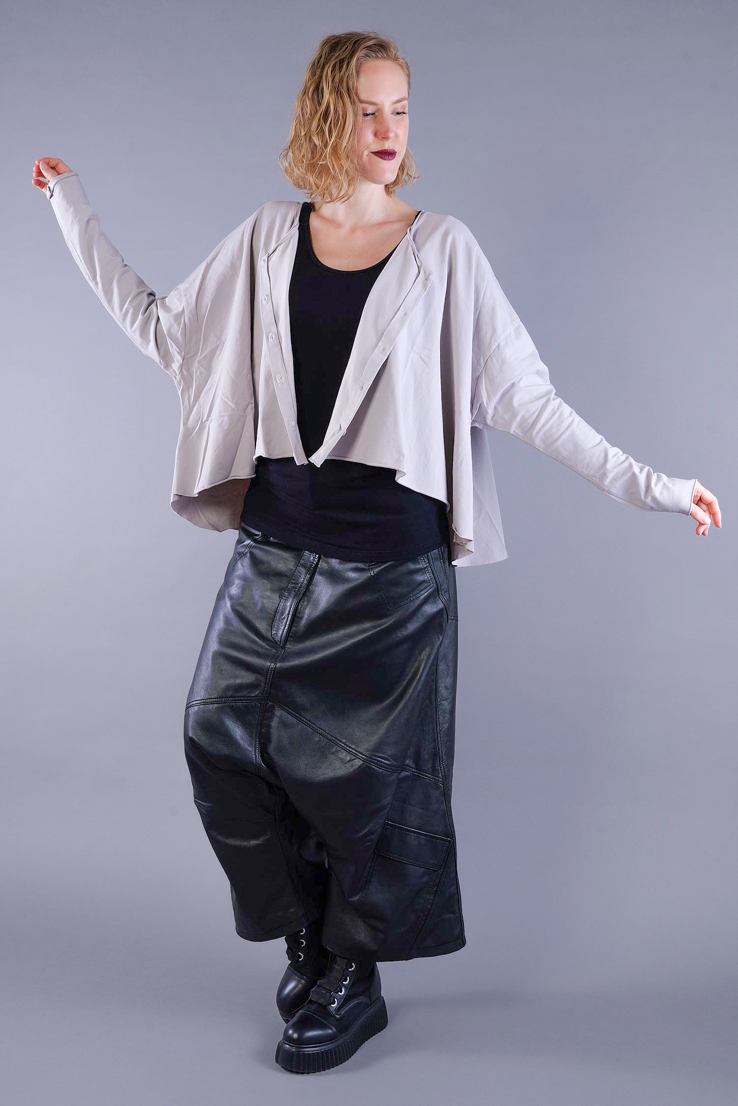 Oversize Jacket - Kiesel - Soulviel