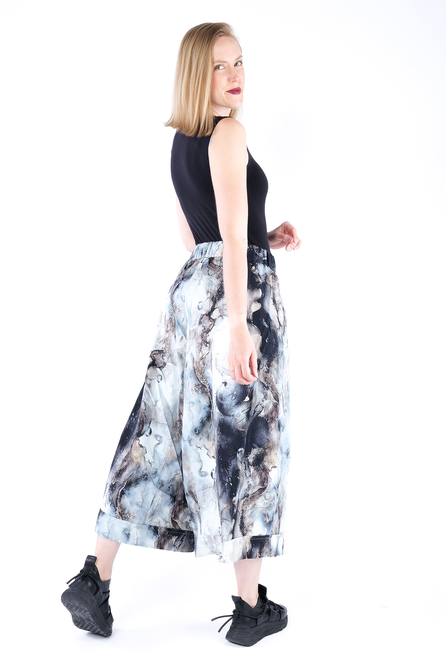 Weite Hose - All-over Print - Vres