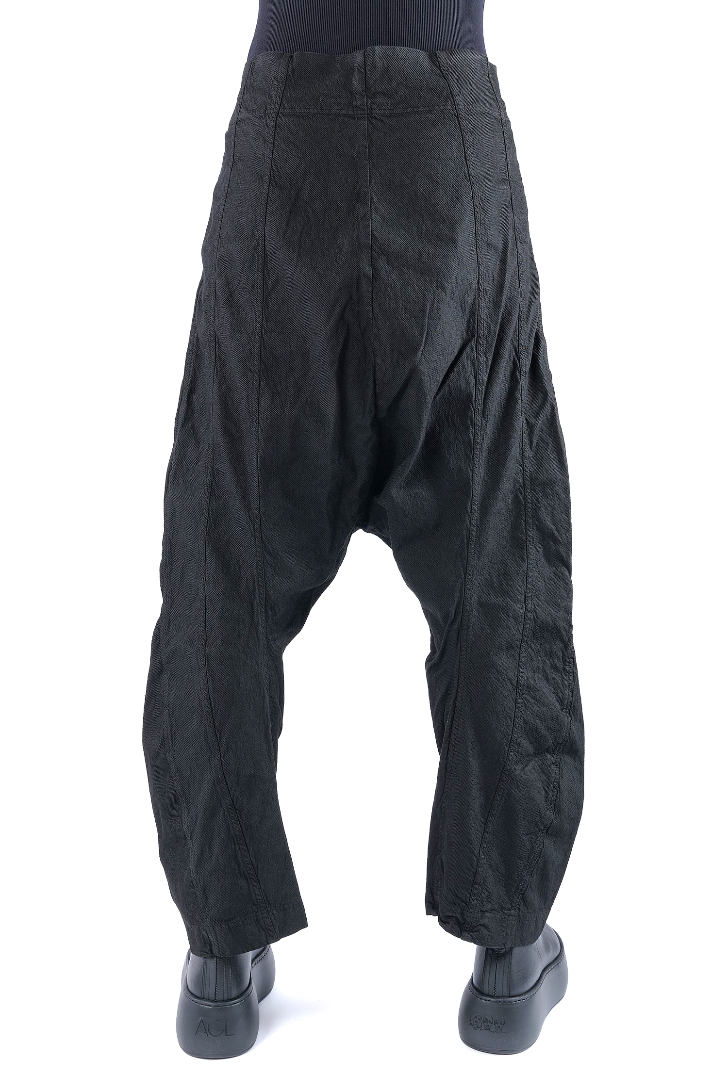 Low crotch pants - Black - 2262120102