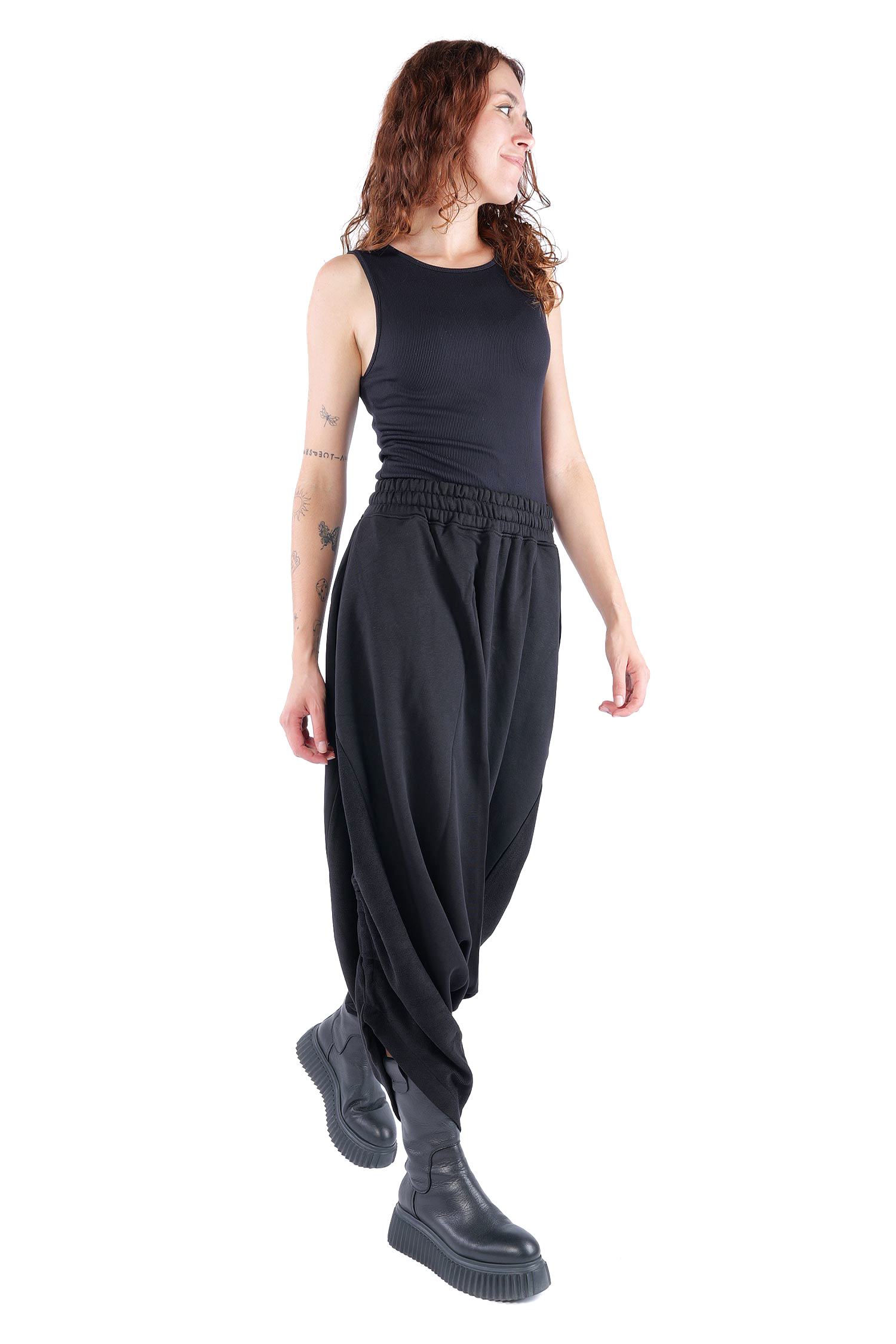 Harem pants - Black - W5453