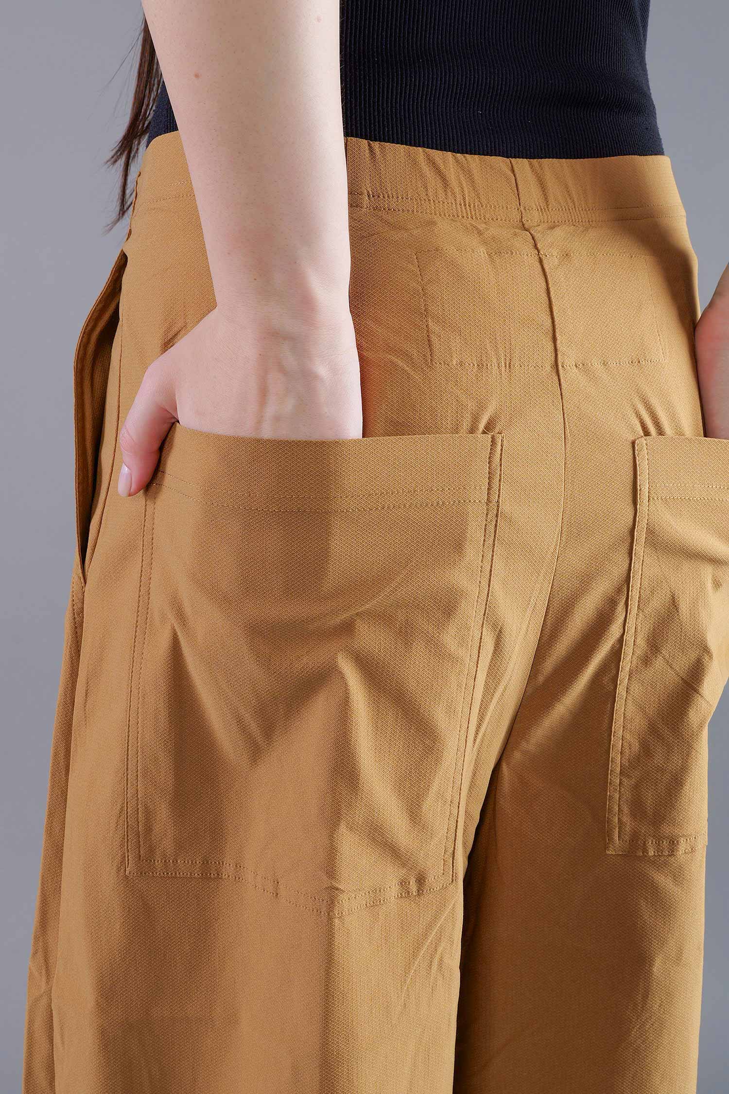 Tulpige Stretchhose - Bronze - 2263220124