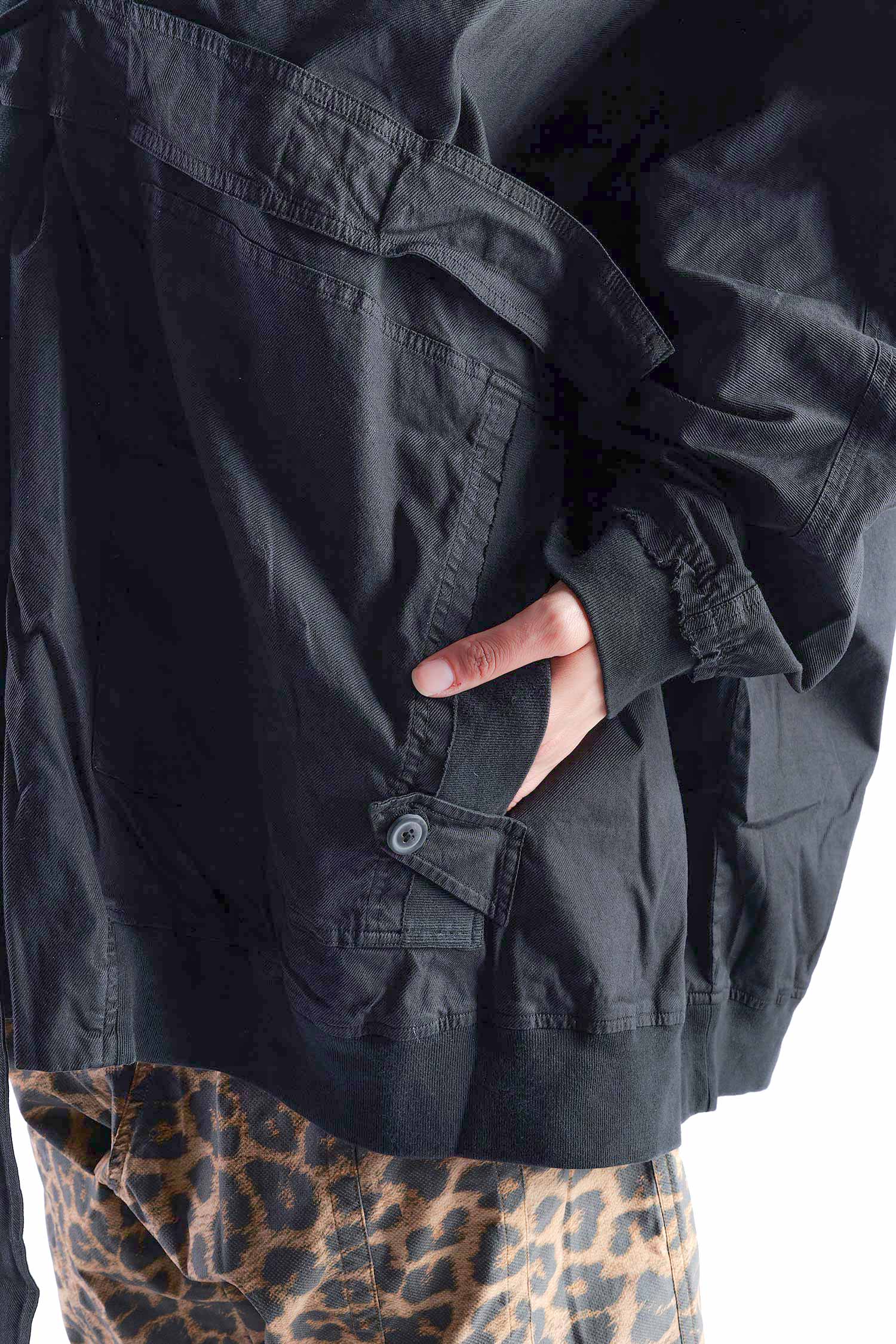 Oversize Jacke - Schwarz - 2262601108