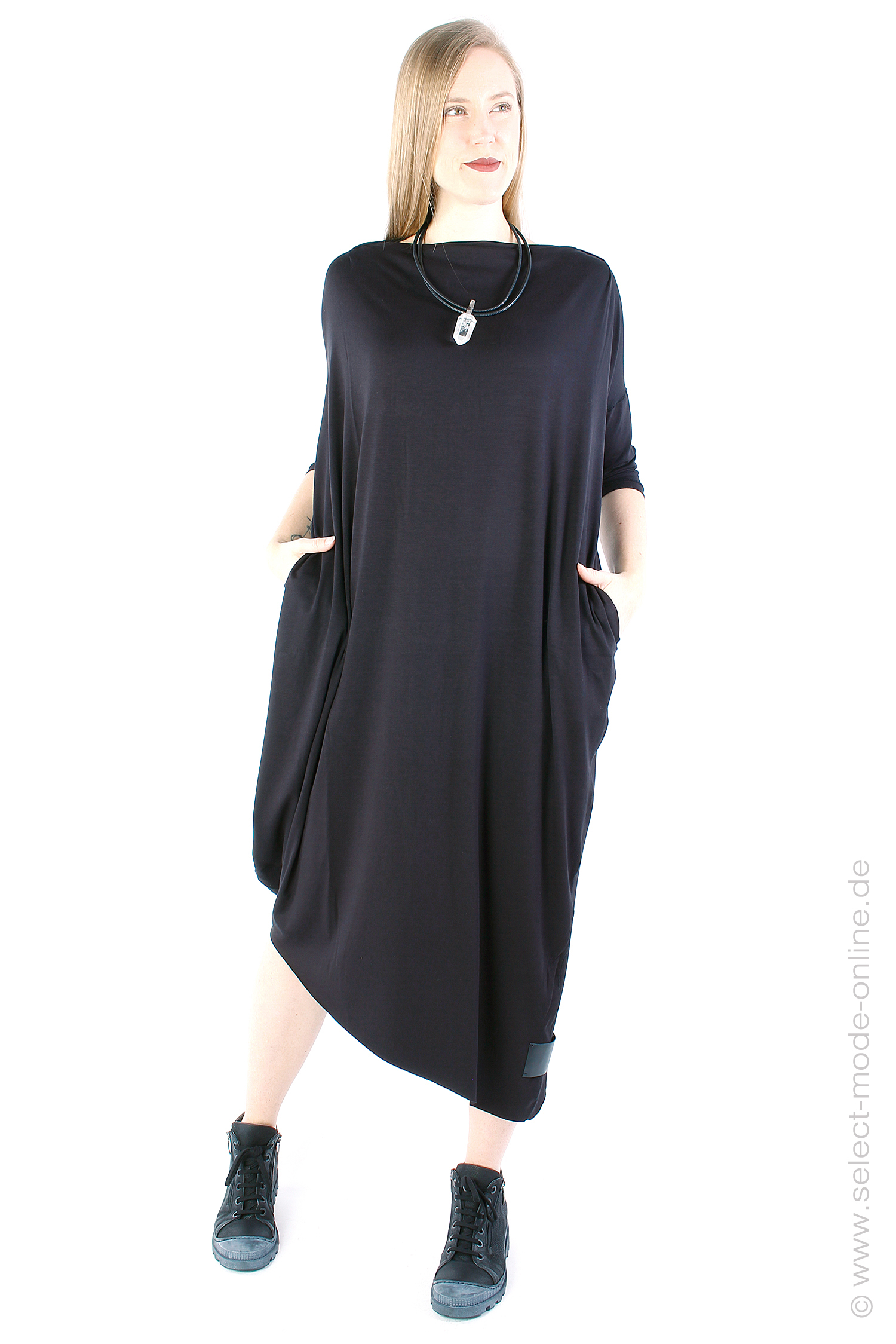 Viscose dress - Black - 1259LI
