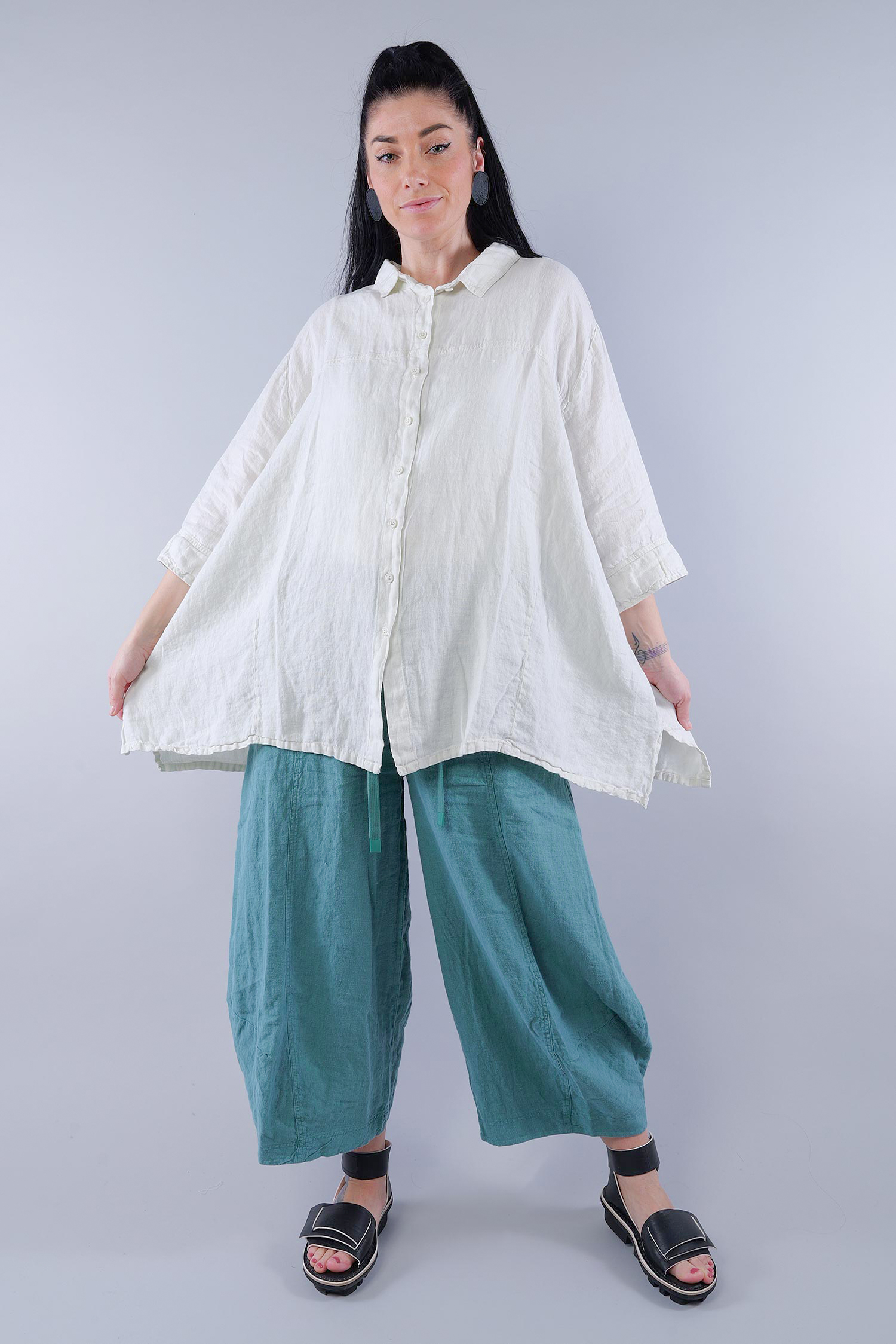 Leinenbluse - Salina - 1263540410