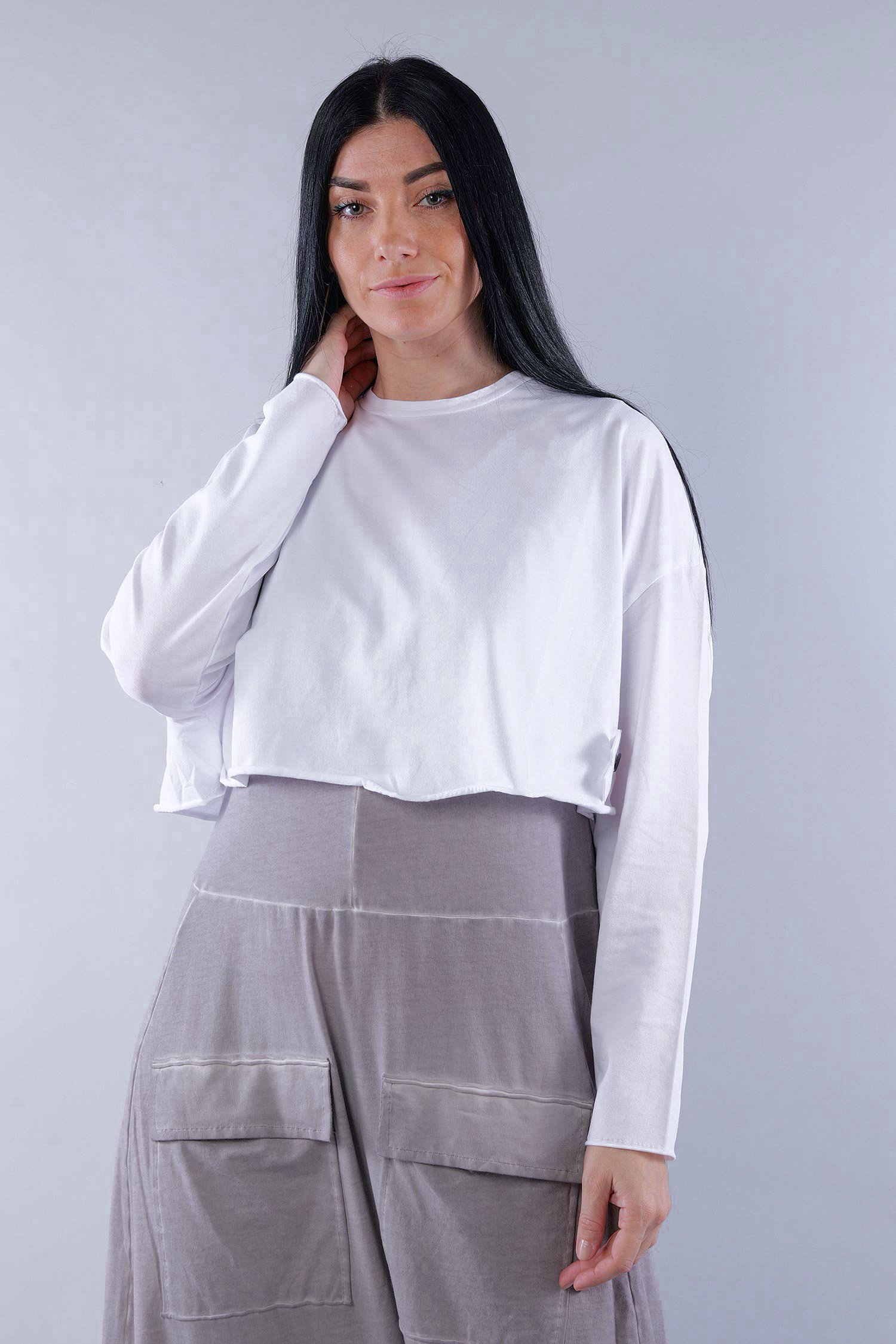 Short pullover - White - 5080