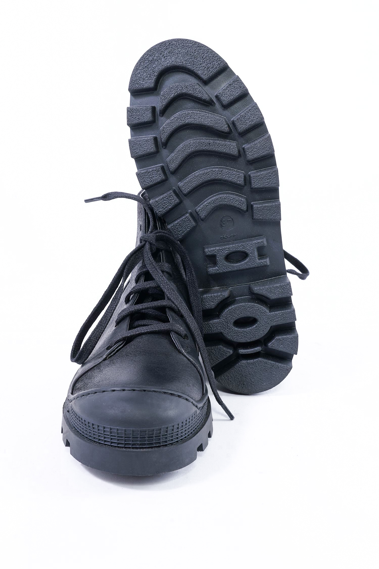 Leather sneakers - black - 4361