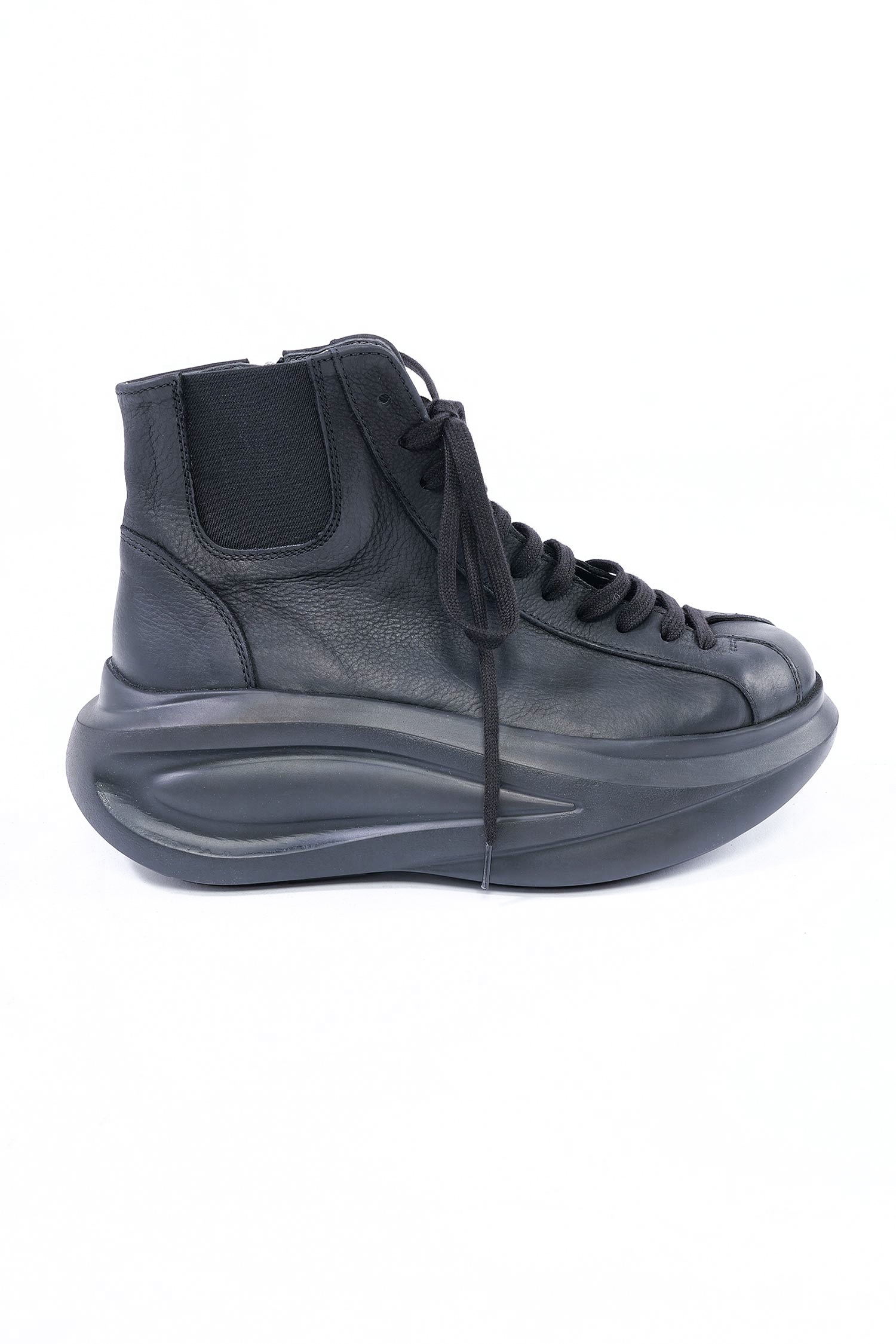 Leather boots - black - 7322