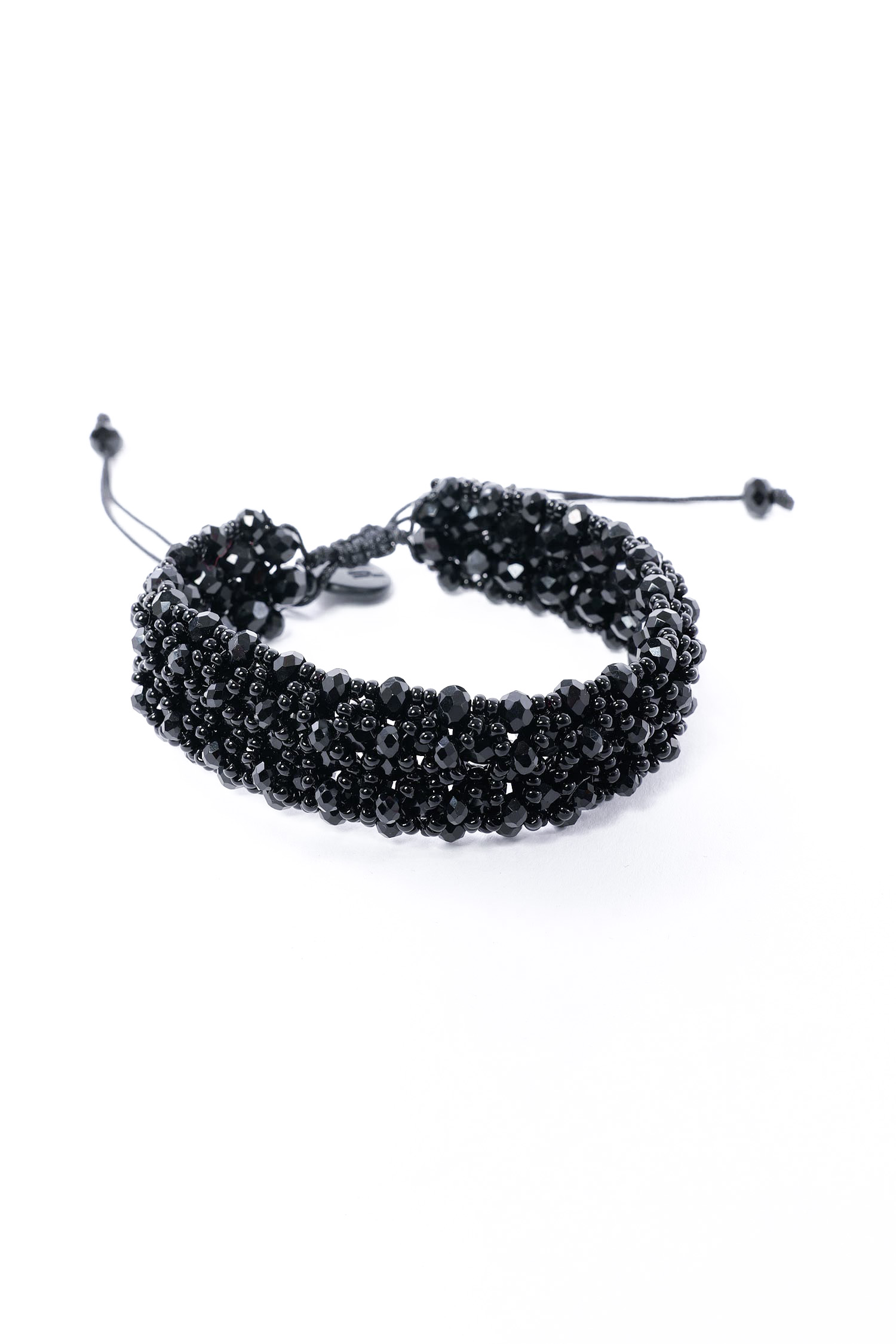 Perlenarmband - Schwarz - 1625