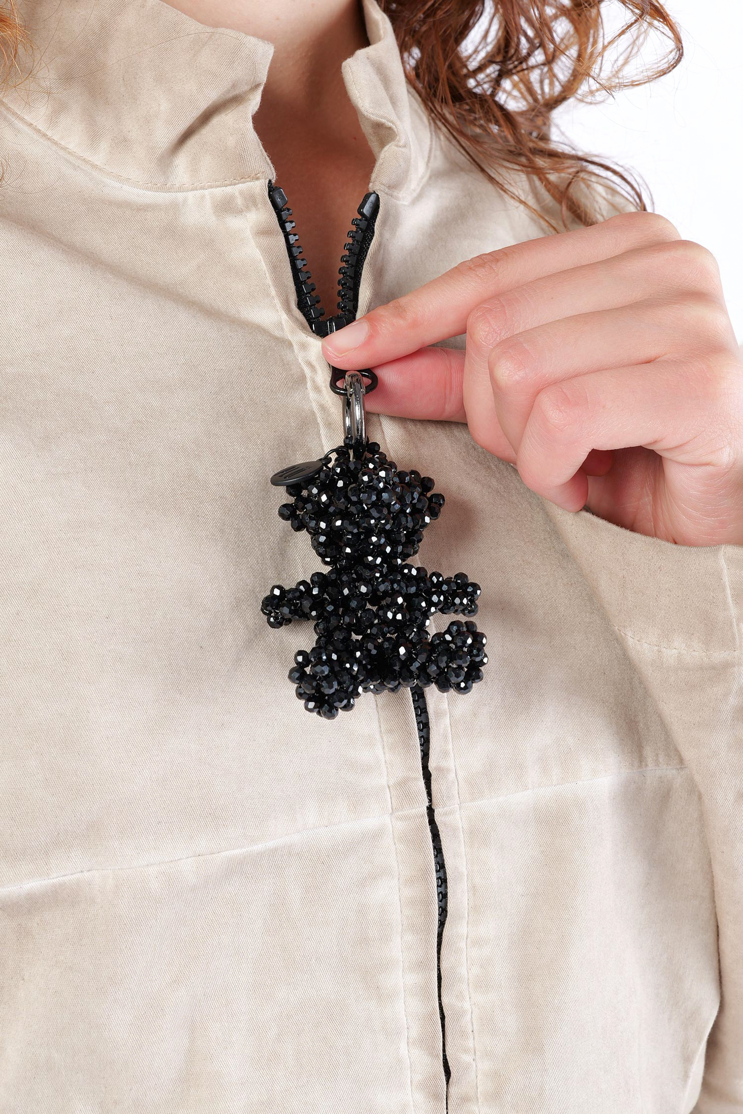 Mittlerer Teddy Charm - Schwarz - 1301