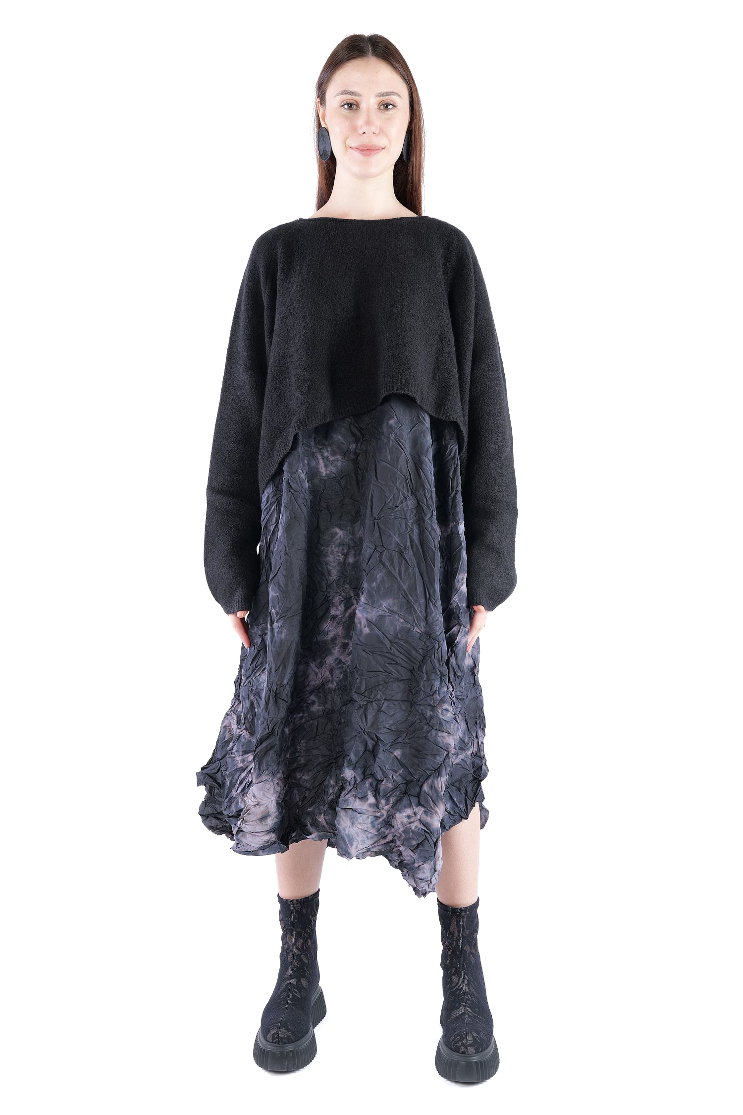 Strickpullover - Schwarz - 2263270703