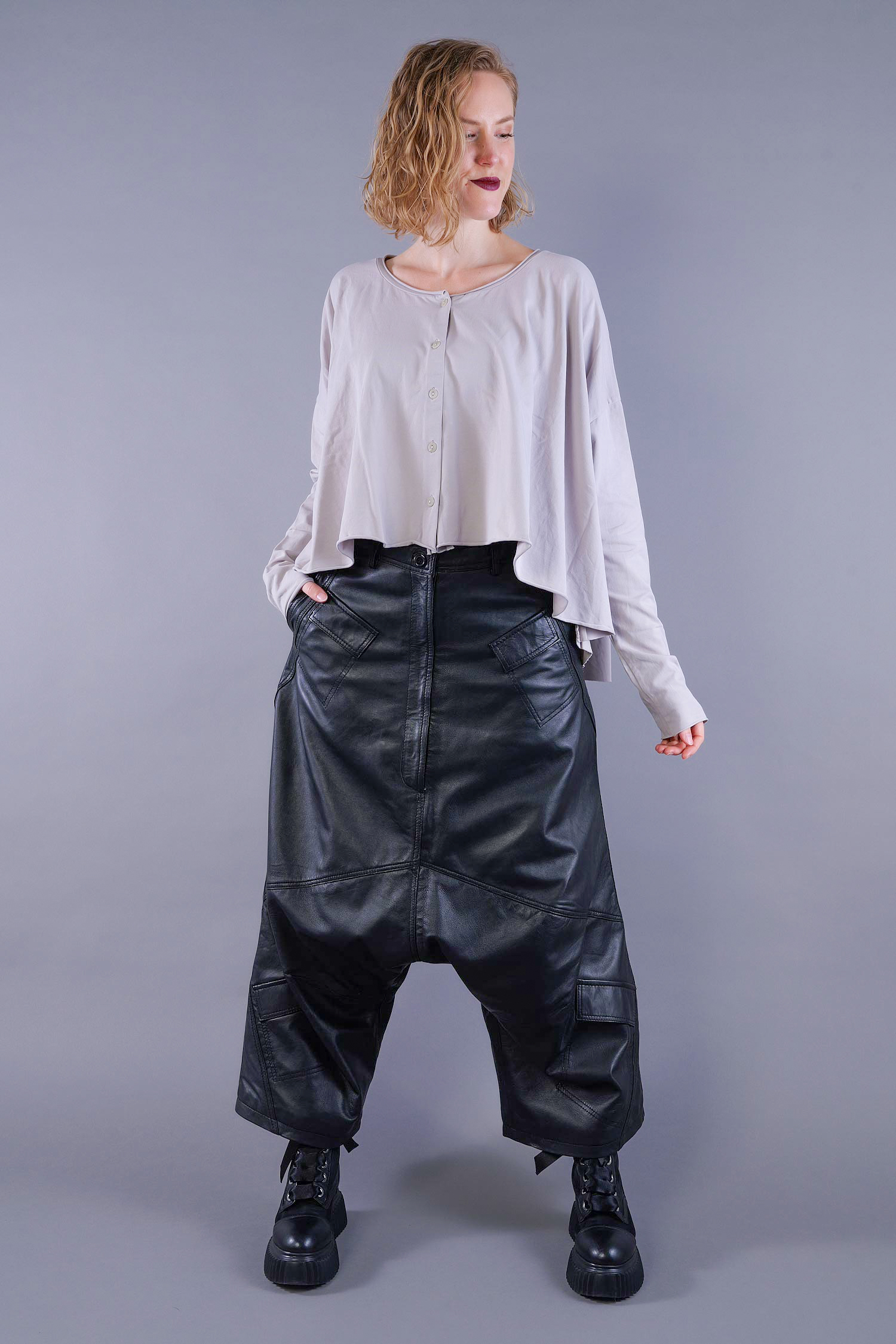 Oversize Jacket - Kiesel - Soulviel