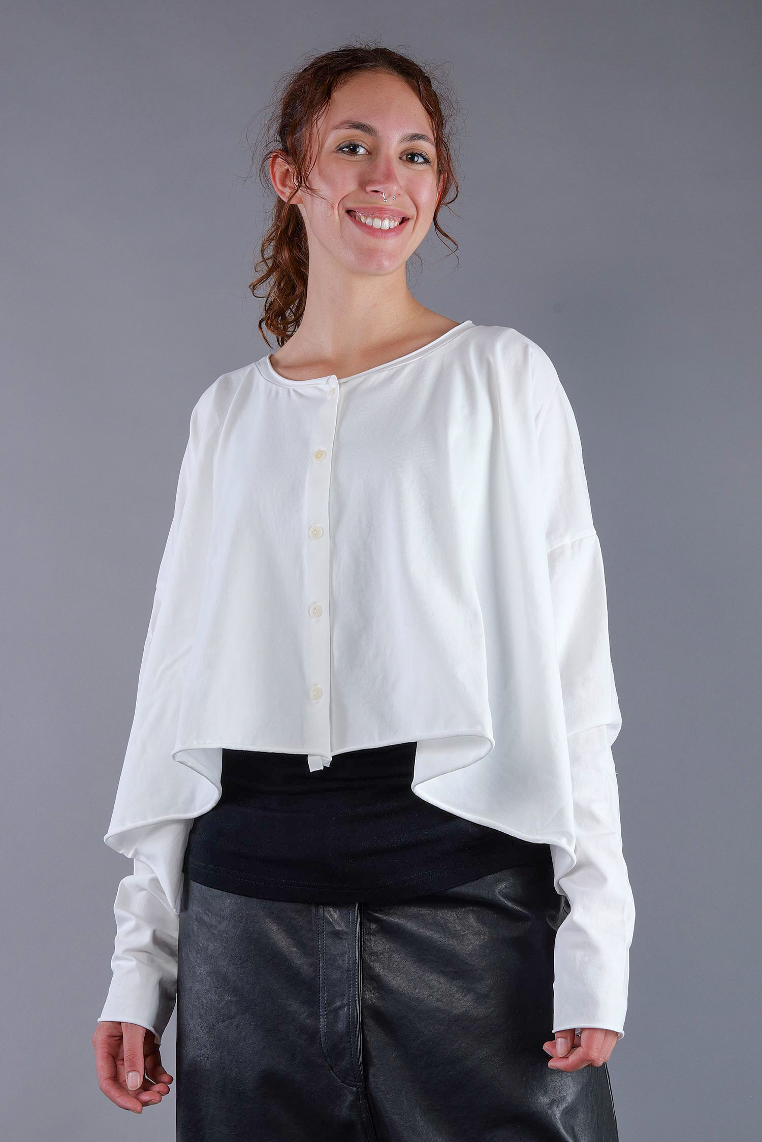 Oversize Jacke - Schnee - Soulviel